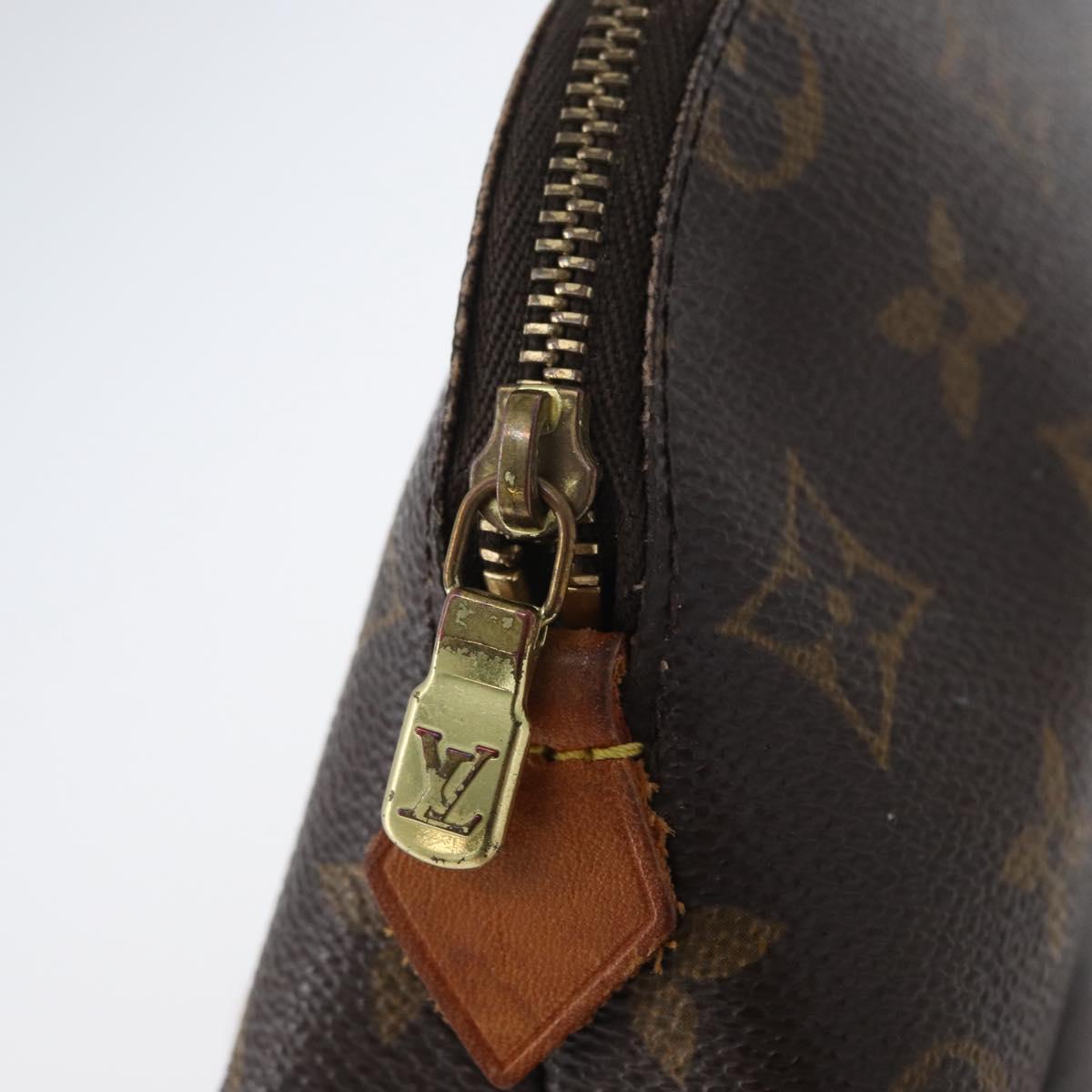 LOUIS VUITTON Monogram Pochette Cosmetic PM Pouch M43998 LV Auth 172352