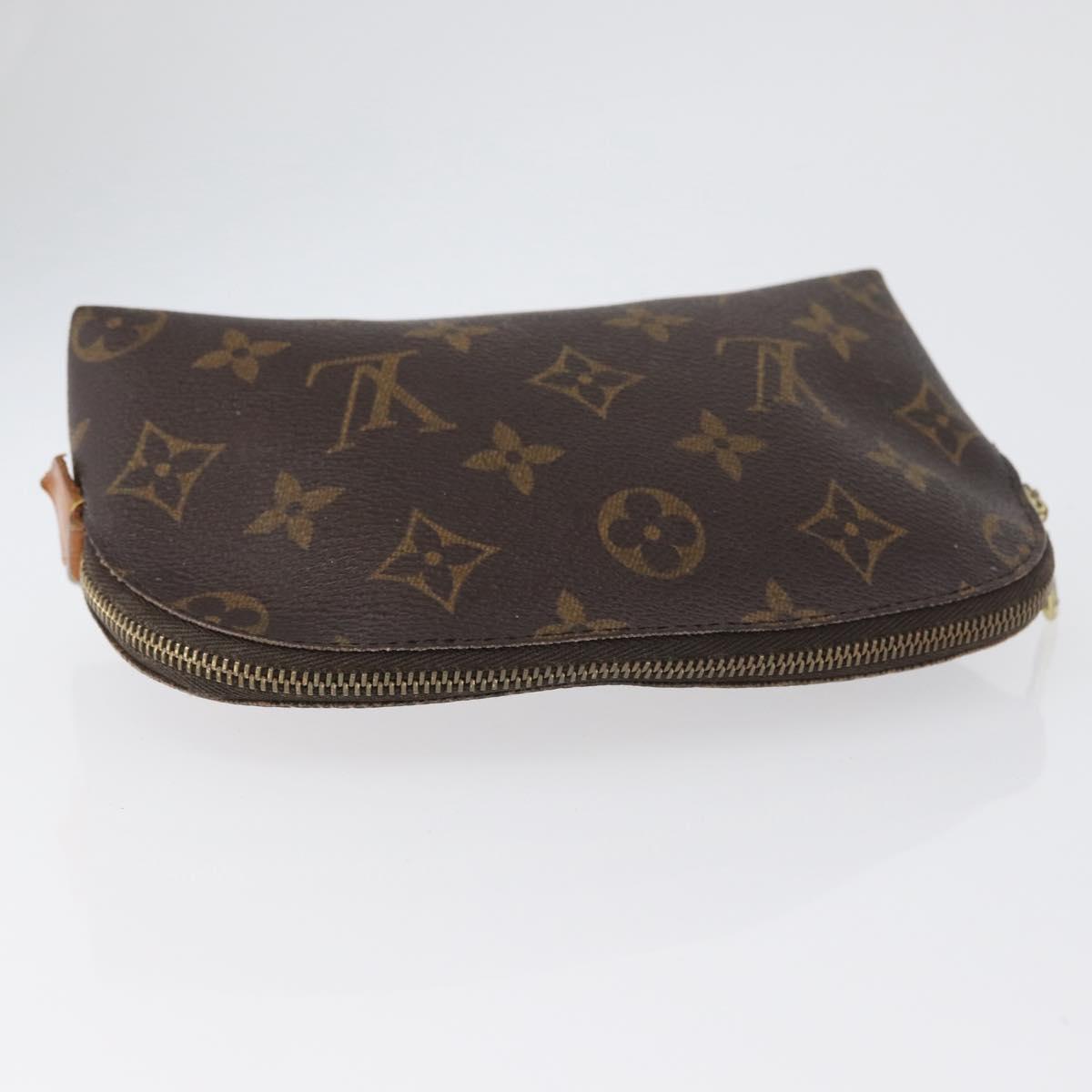 LOUIS VUITTON Monogram Pochette Cosmetic PM Pouch M43998 LV Auth 172352
