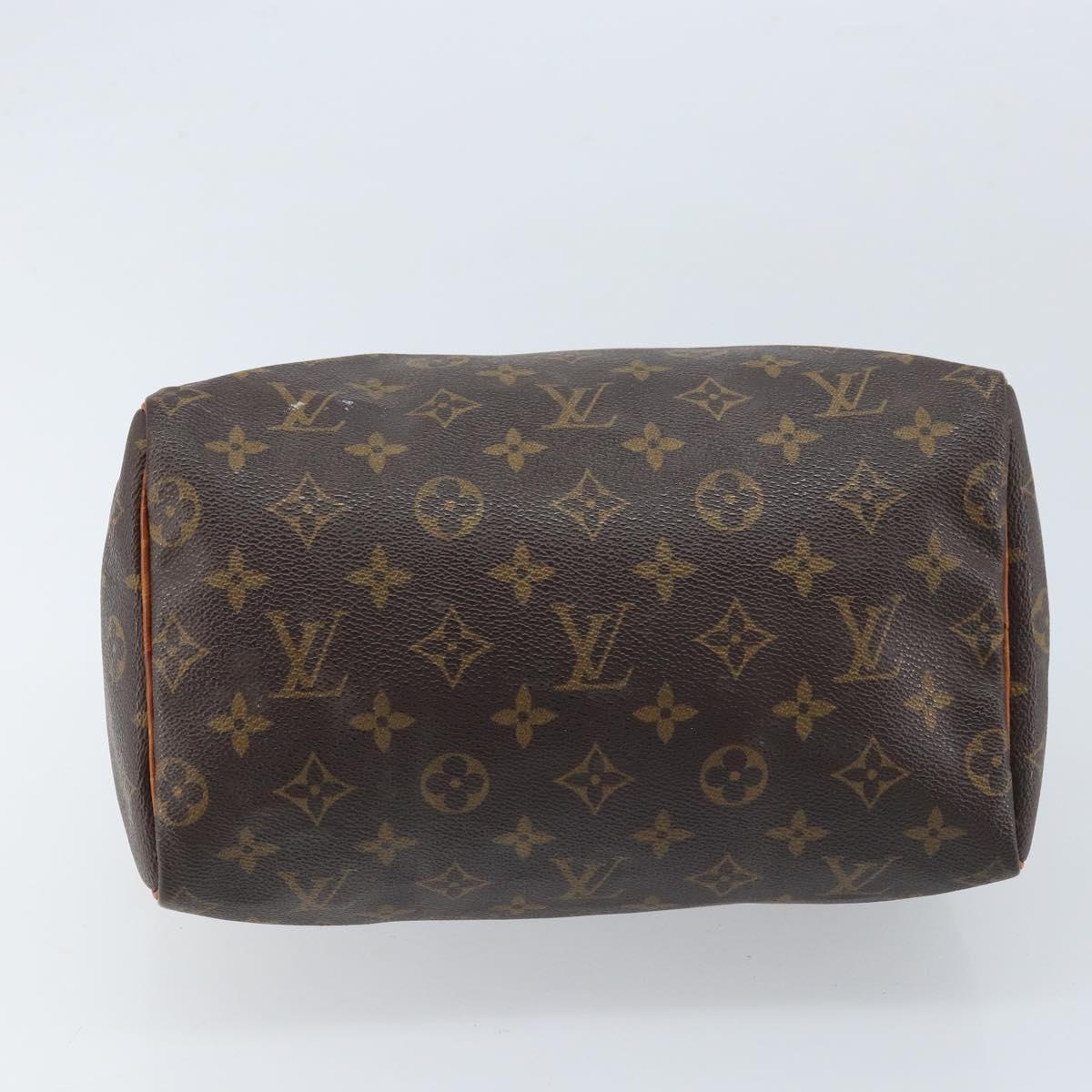 LOUIS VUITTON Monogram Speedy 25 Hand Bag M41528 LV Auth 172353