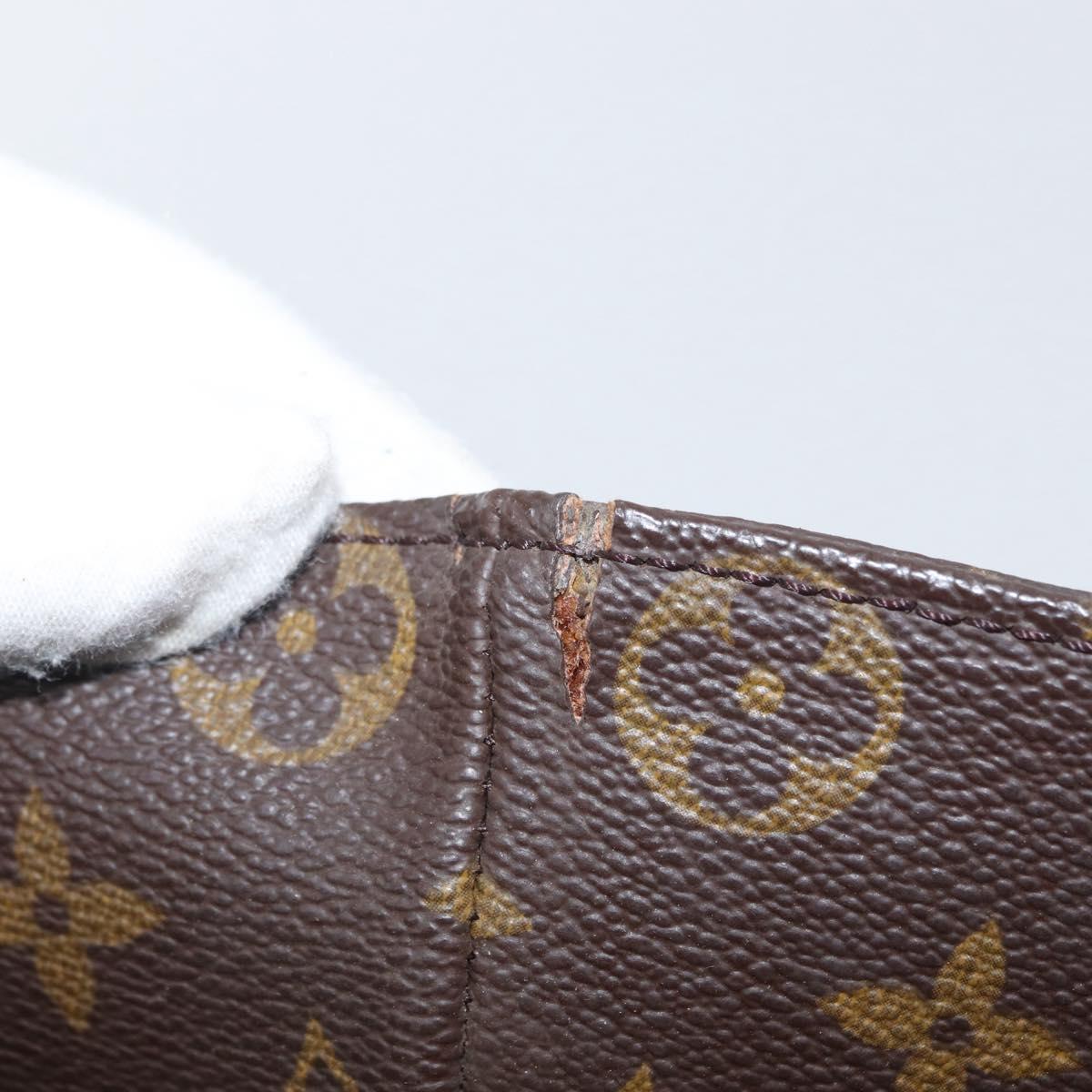 LOUIS VUITTON Monogram Sac Shopping Tote Bag M51108 LV Auth 172358