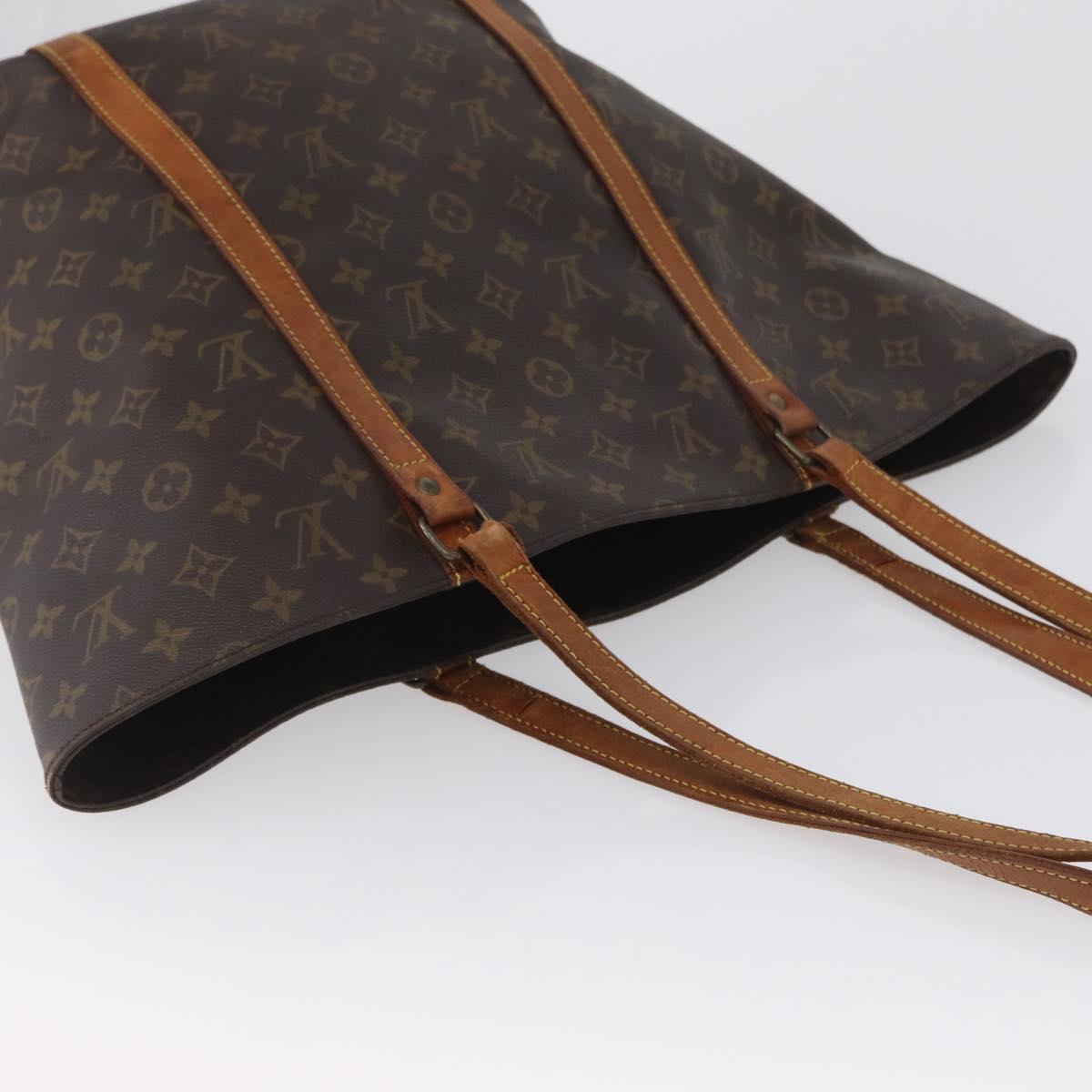 LOUIS VUITTON Monogram Sac Shopping Tote Bag M51108 LV Auth 172358