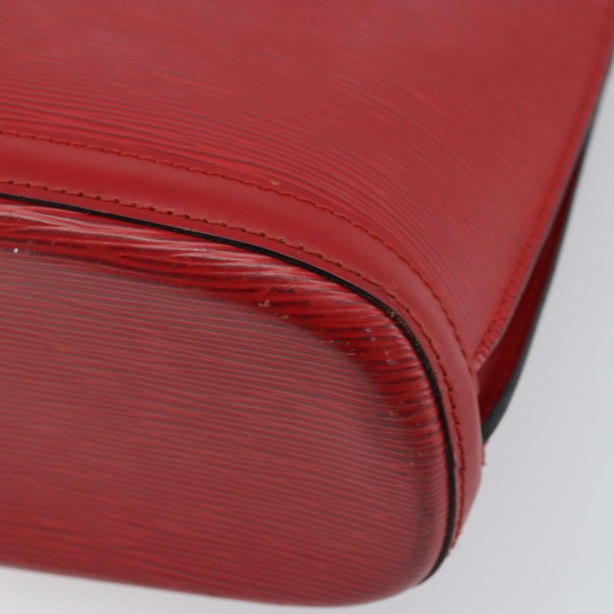 LOUIS VUITTON Epi Lussac Shoulder Bag Red M52287 LV Auth 172360