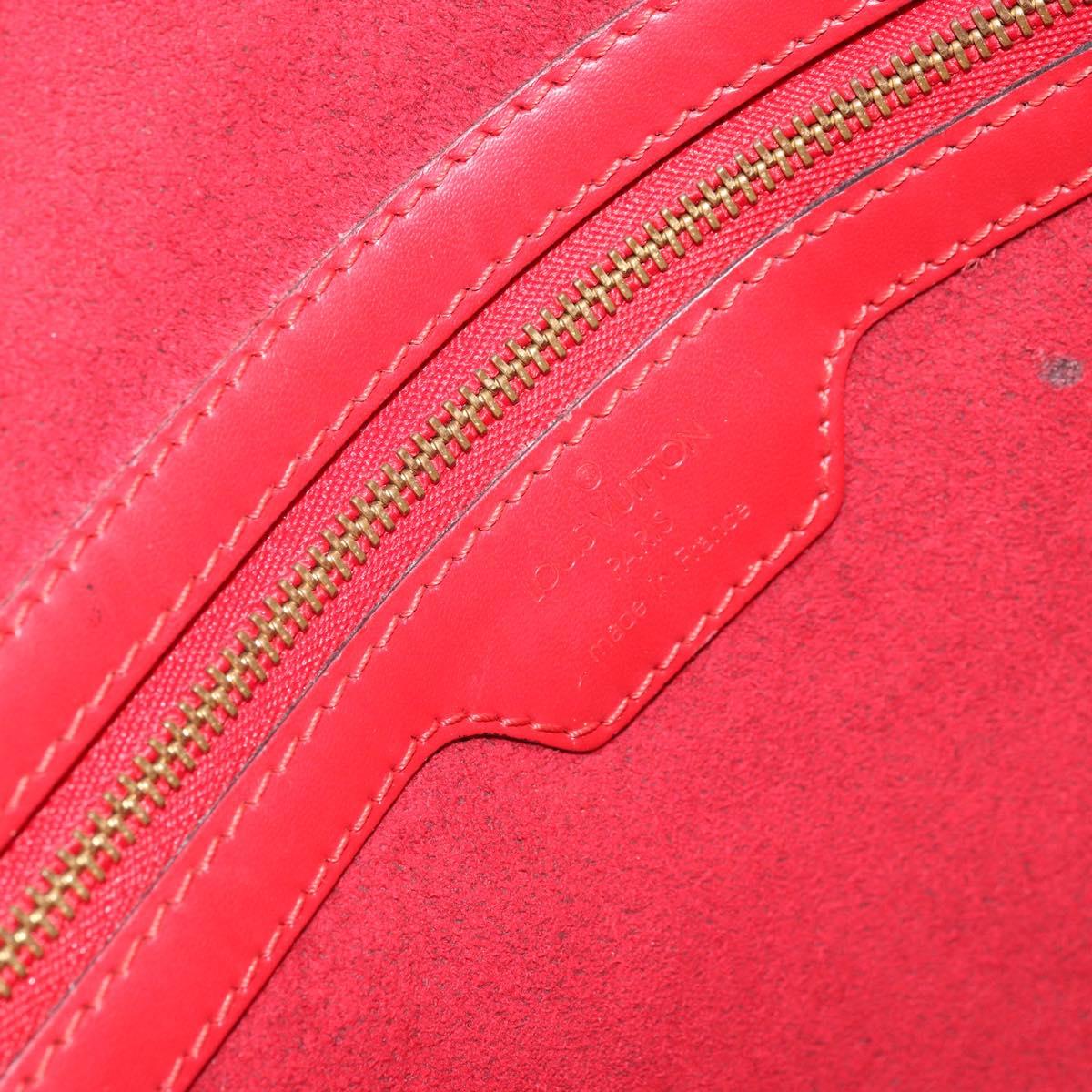LOUIS VUITTON Epi Lussac Shoulder Bag Red M52287 LV Auth 172360
