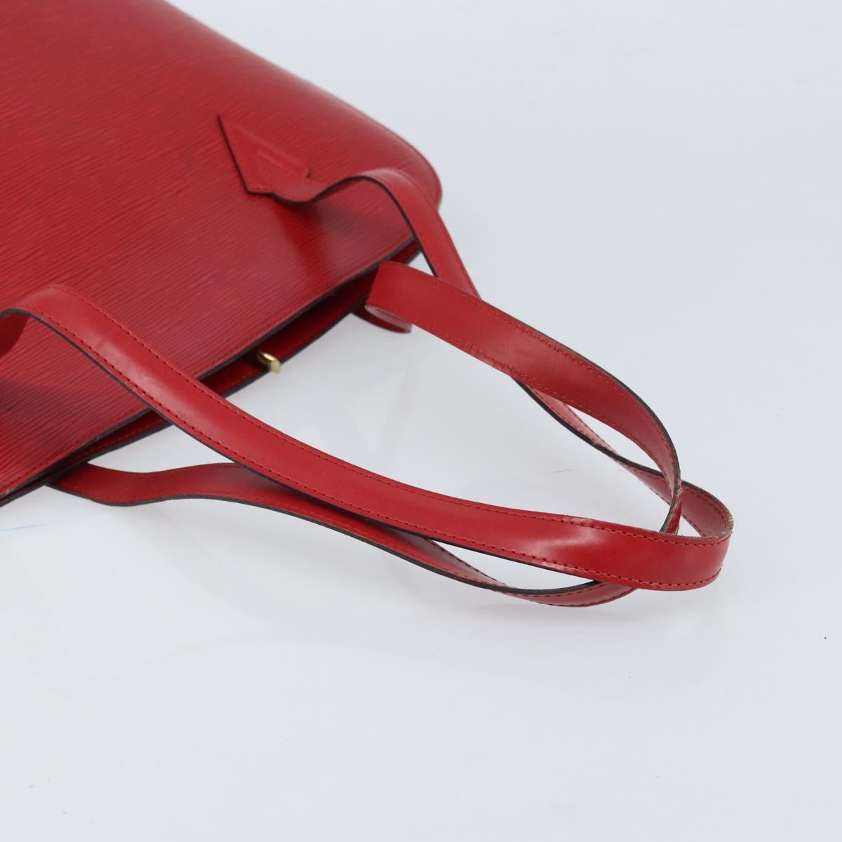 LOUIS VUITTON Epi Lussac Shoulder Bag Red M52287 LV Auth 172360