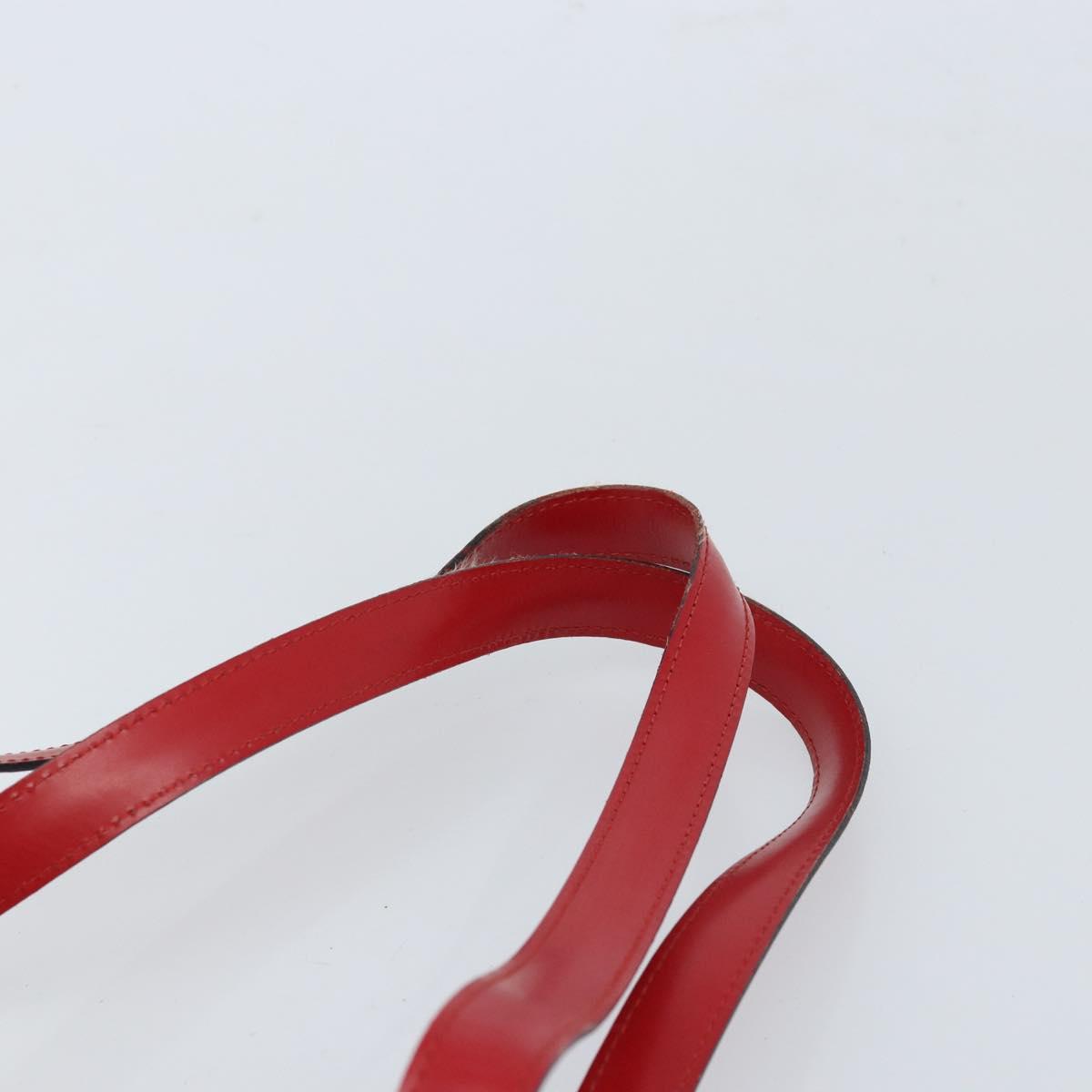 LOUIS VUITTON Epi Lussac Shoulder Bag Red M52287 LV Auth 172360