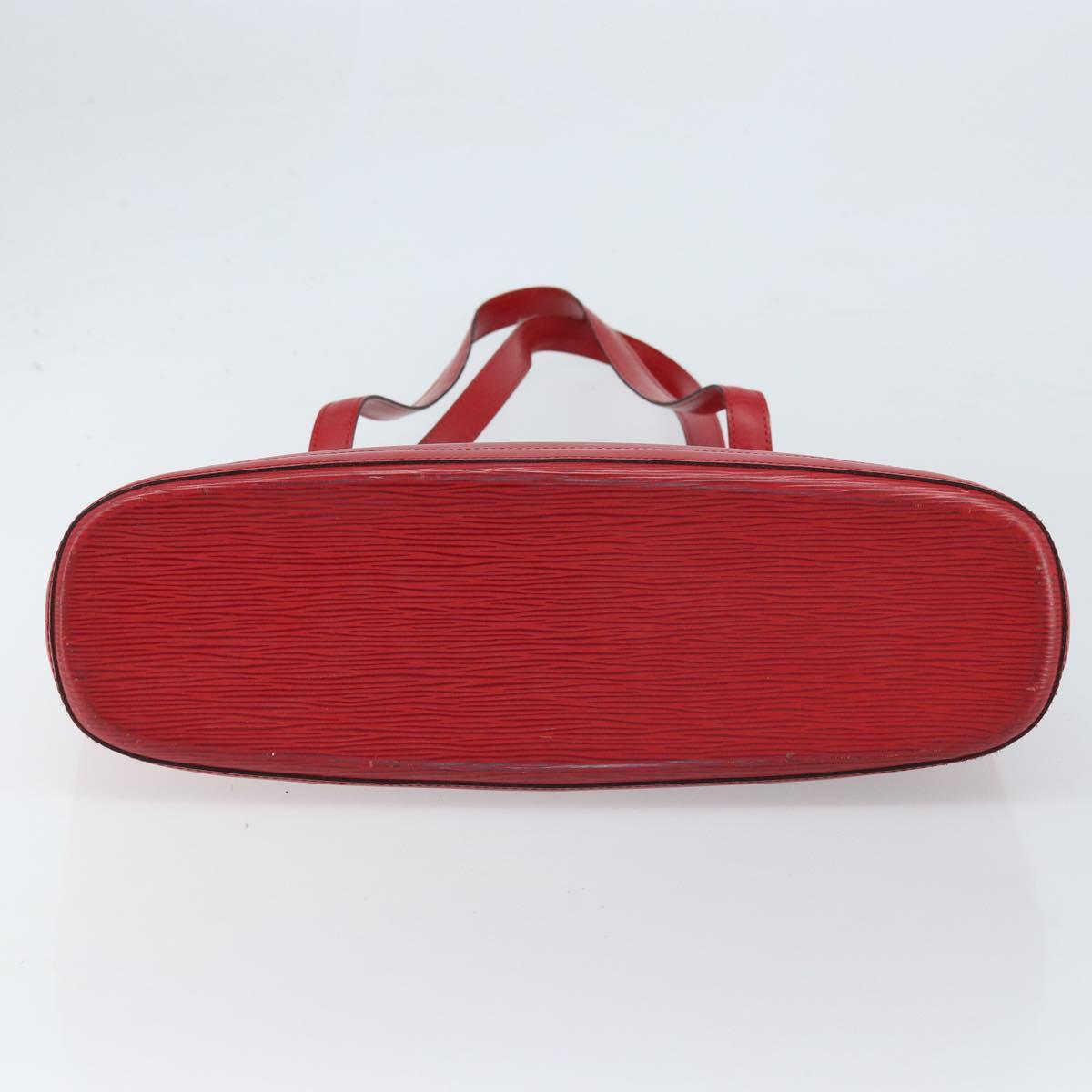 LOUIS VUITTON Epi Lussac Shoulder Bag Red M52287 LV Auth 172360