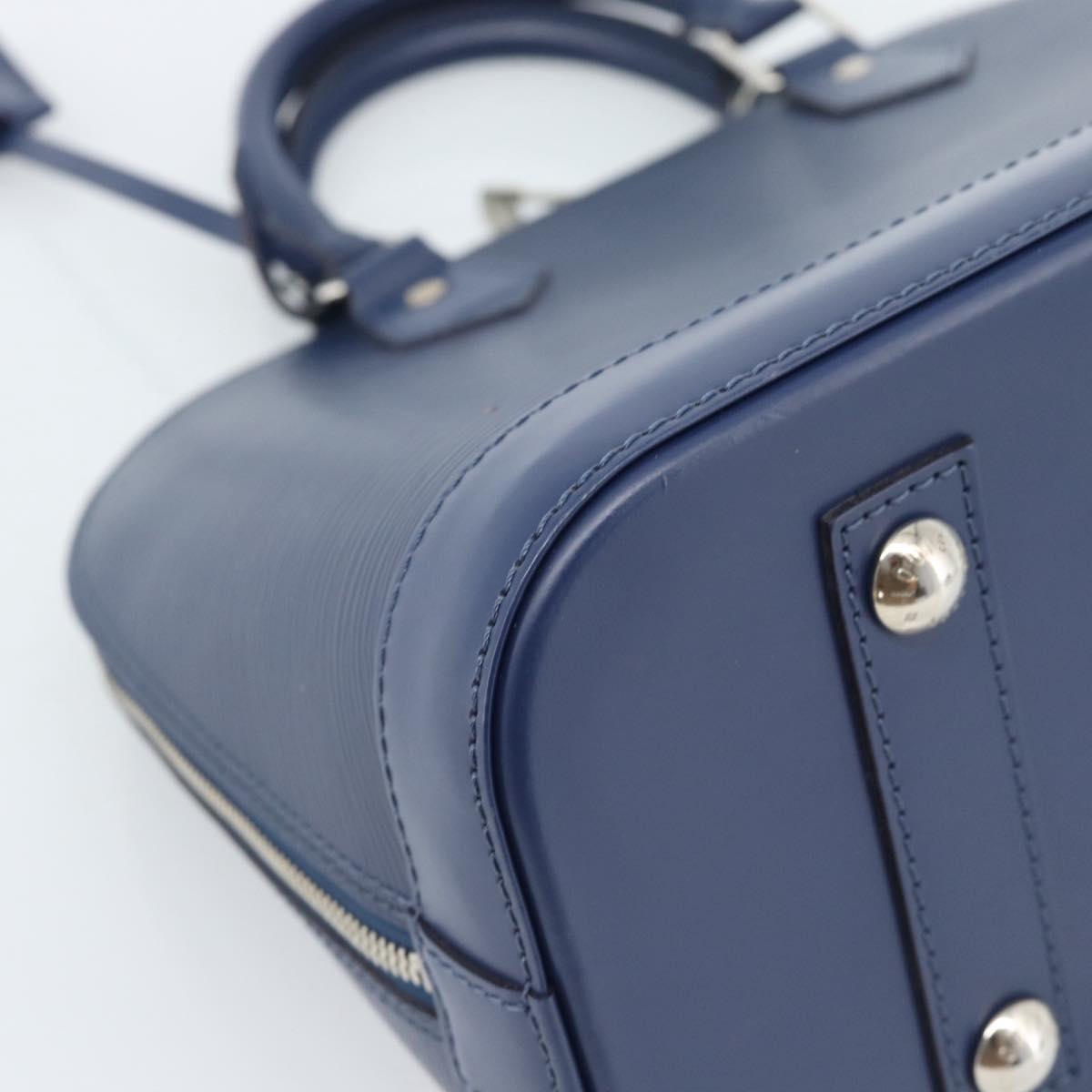 LOUIS VUITTON Epi Alma PM Hand Bag Indigo M40620 LV Auth 172369SAV