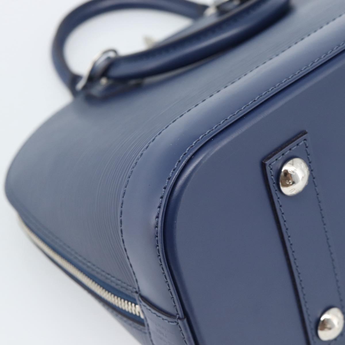 LOUIS VUITTON Epi Alma PM Hand Bag Indigo M40620 LV Auth 172369SAV