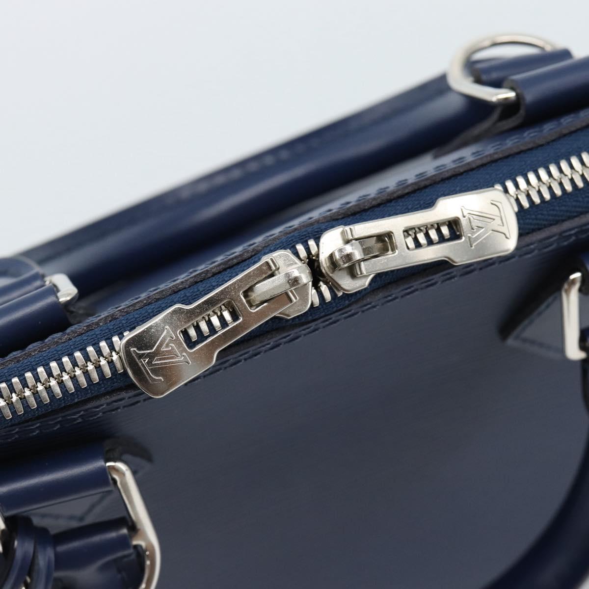 LOUIS VUITTON Epi Alma PM Hand Bag Indigo M40620 LV Auth 172369SAV
