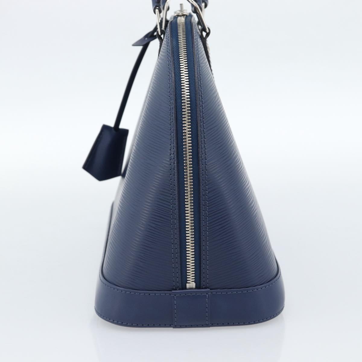 LOUIS VUITTON Epi Alma PM Hand Bag Indigo M40620 LV Auth 172369SAV