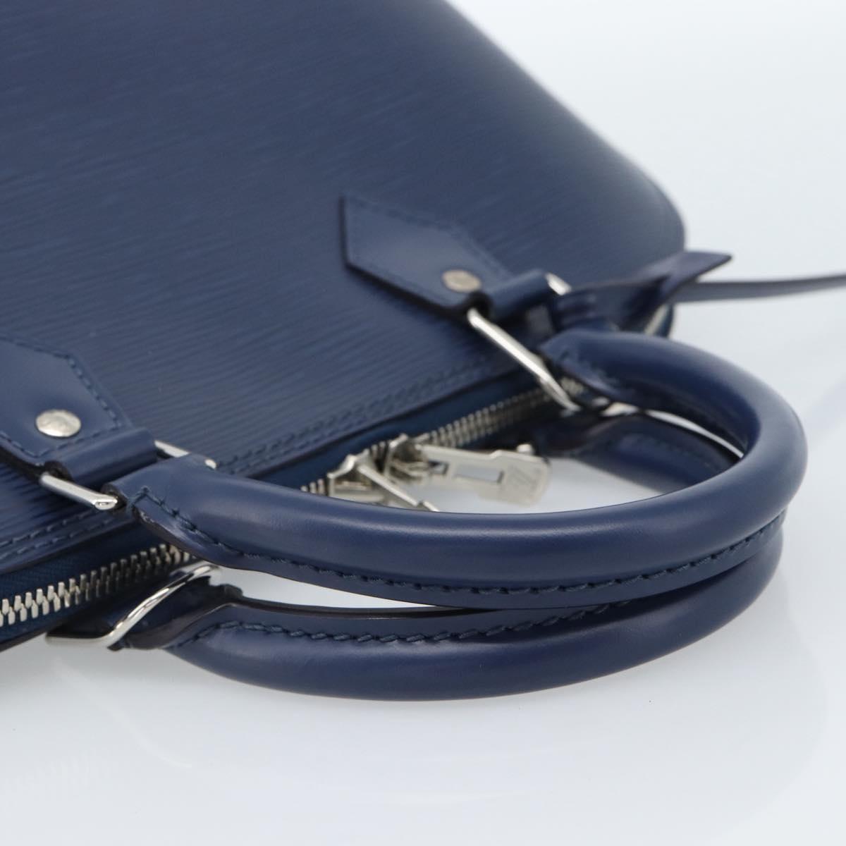 LOUIS VUITTON Epi Alma PM Hand Bag Indigo M40620 LV Auth 172369SAV