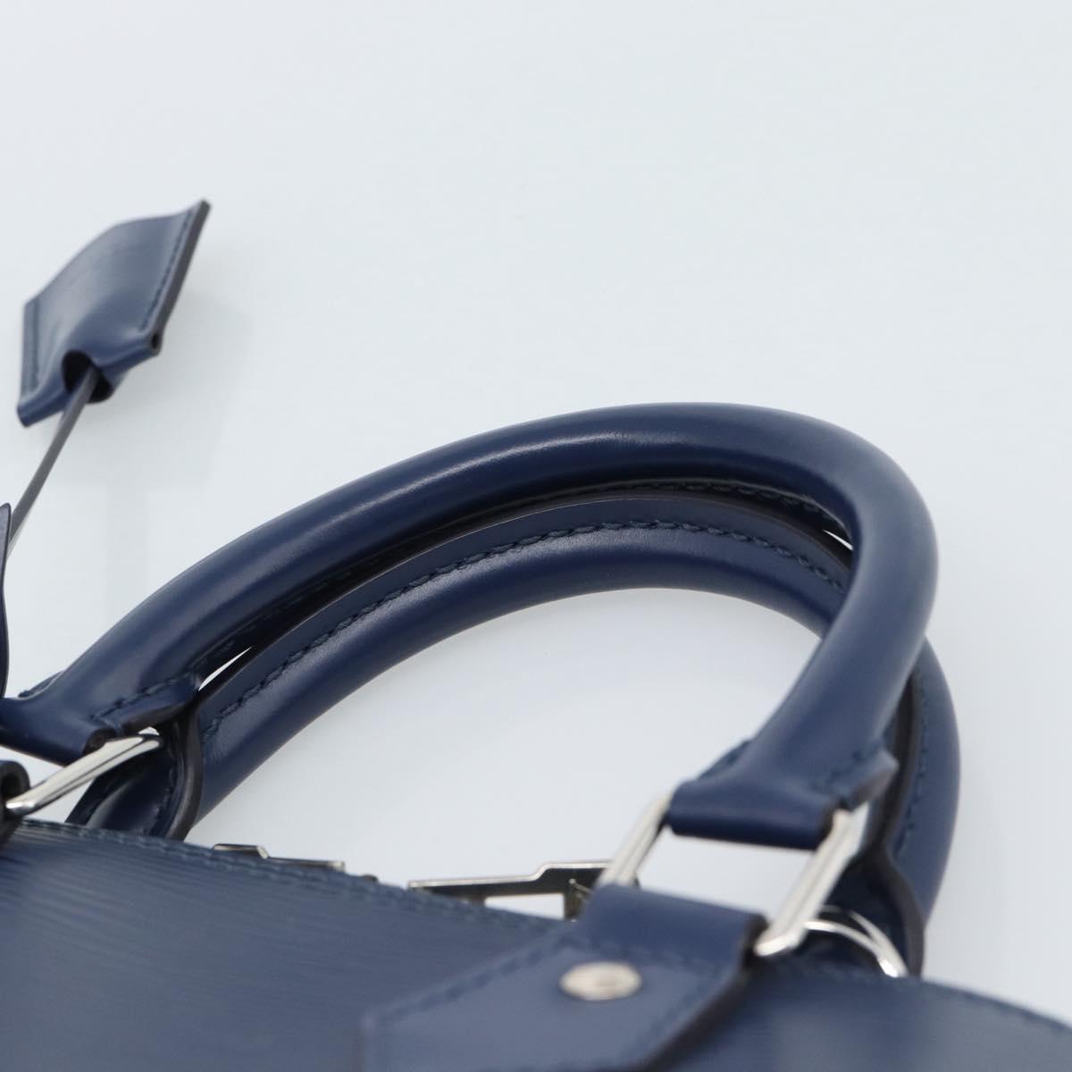 LOUIS VUITTON Epi Alma PM Hand Bag Indigo M40620 LV Auth 172369SAV