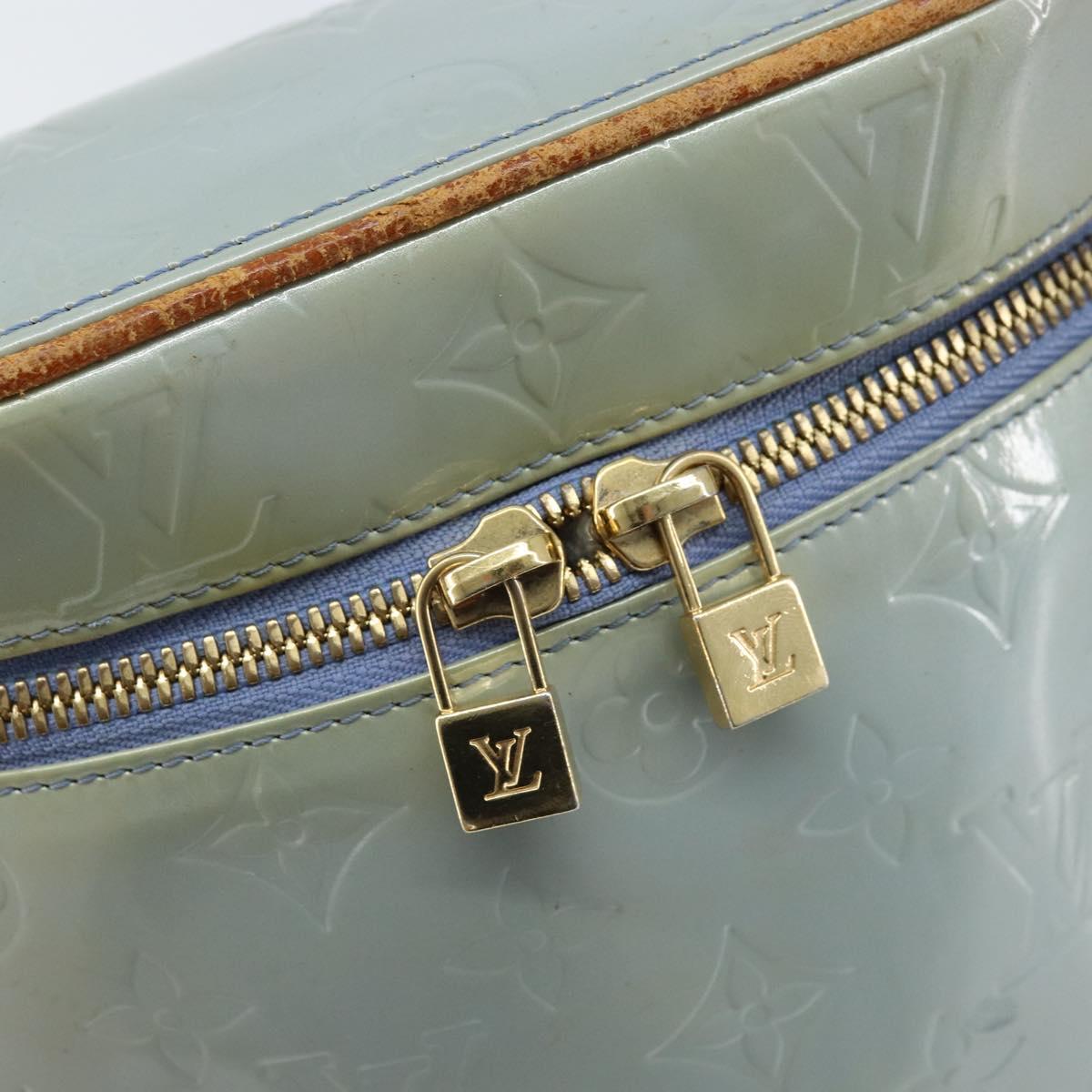 LOUIS VUITTON Monogram Vernis Sullivan Vertical Bag Lavande M91258 Auth 172378