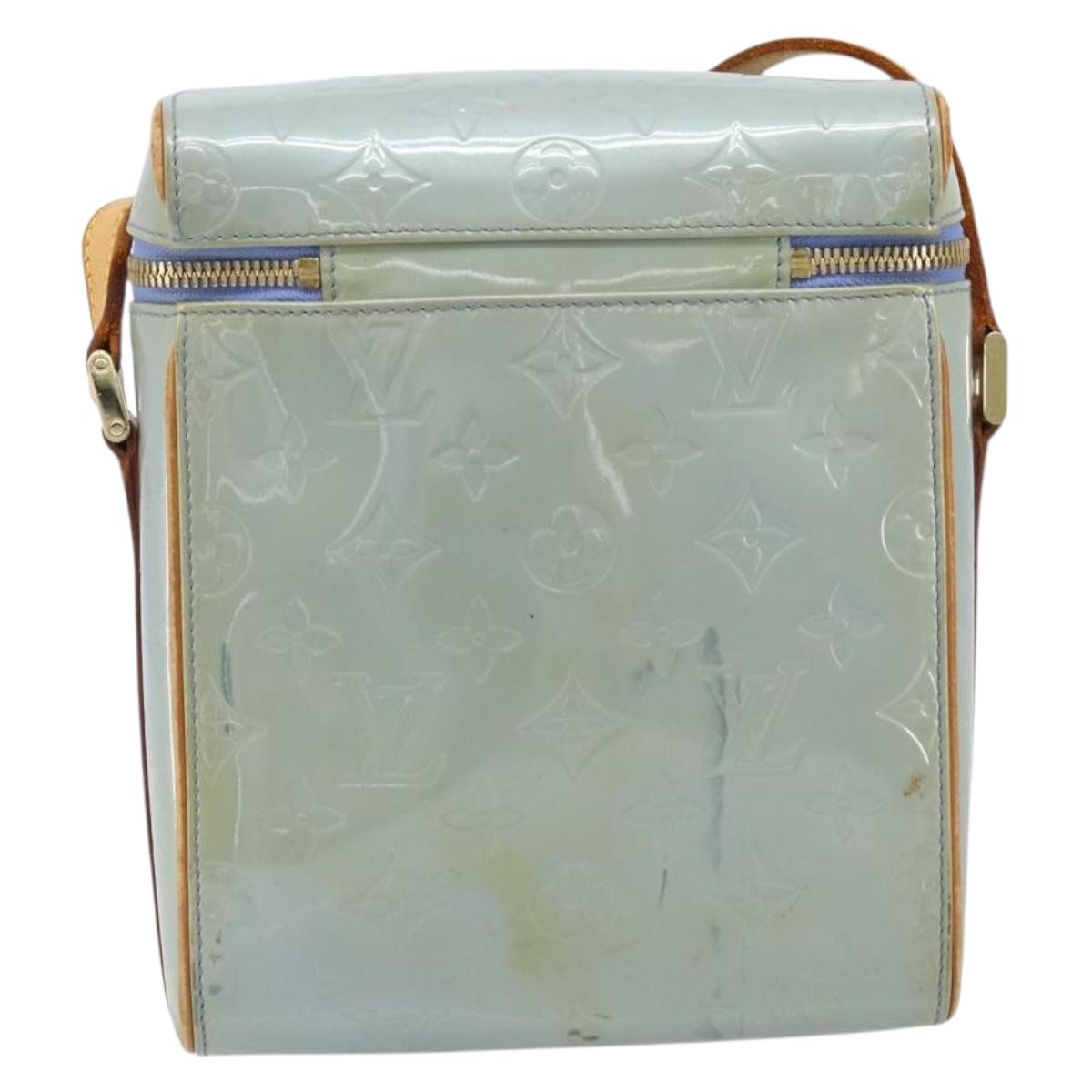 LOUIS VUITTON Monogram Vernis Sullivan Vertical Bag Lavande M91258 Auth 172378