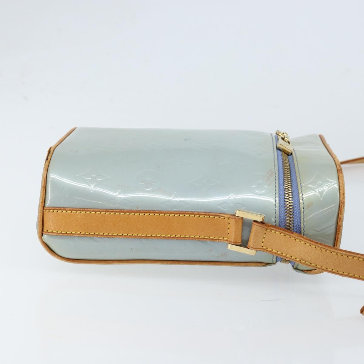 LOUIS VUITTON Monogram Vernis Sullivan Vertical Bag Lavande M91258 Auth 172378