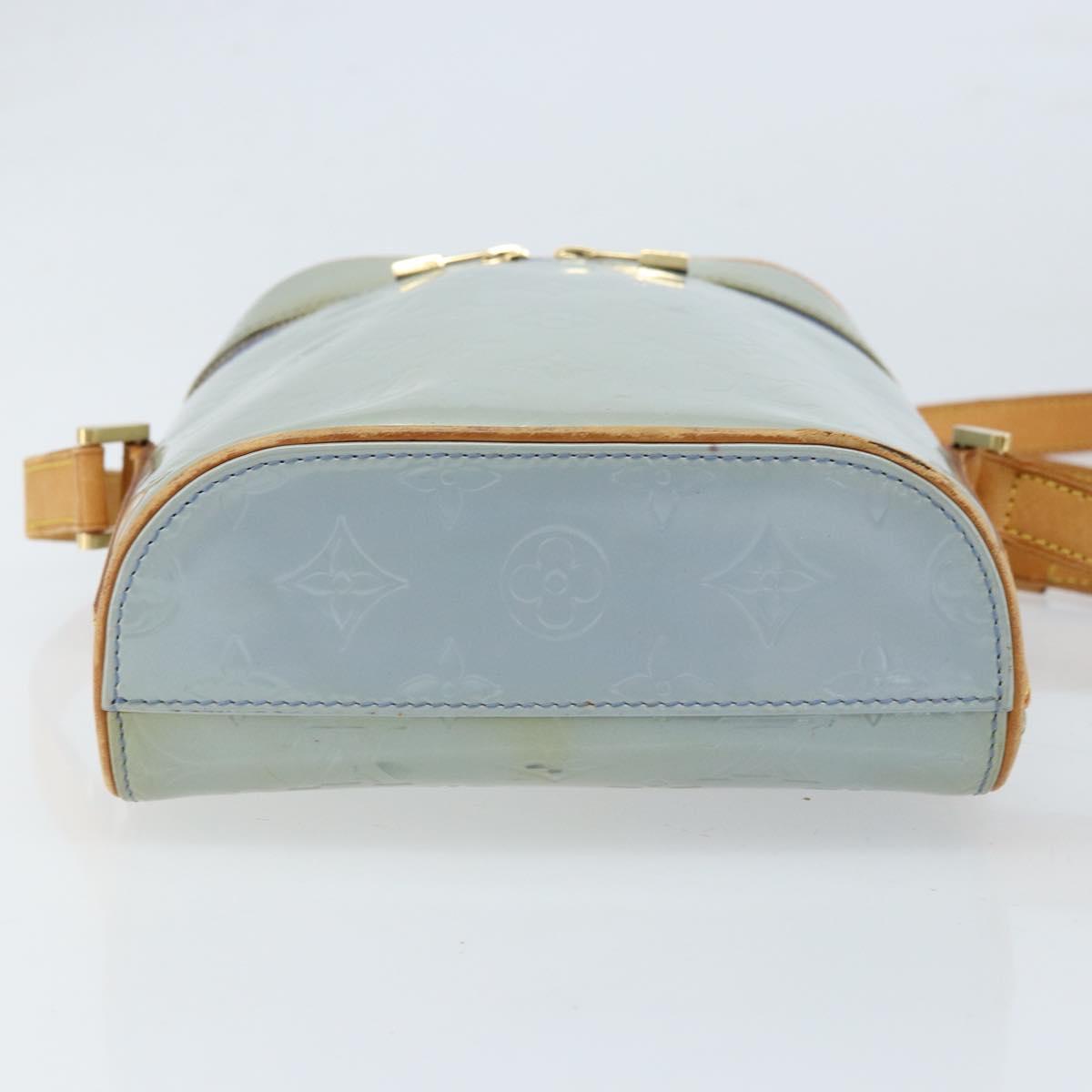 LOUIS VUITTON Monogram Vernis Sullivan Vertical Bag Lavande M91258 Auth 172378