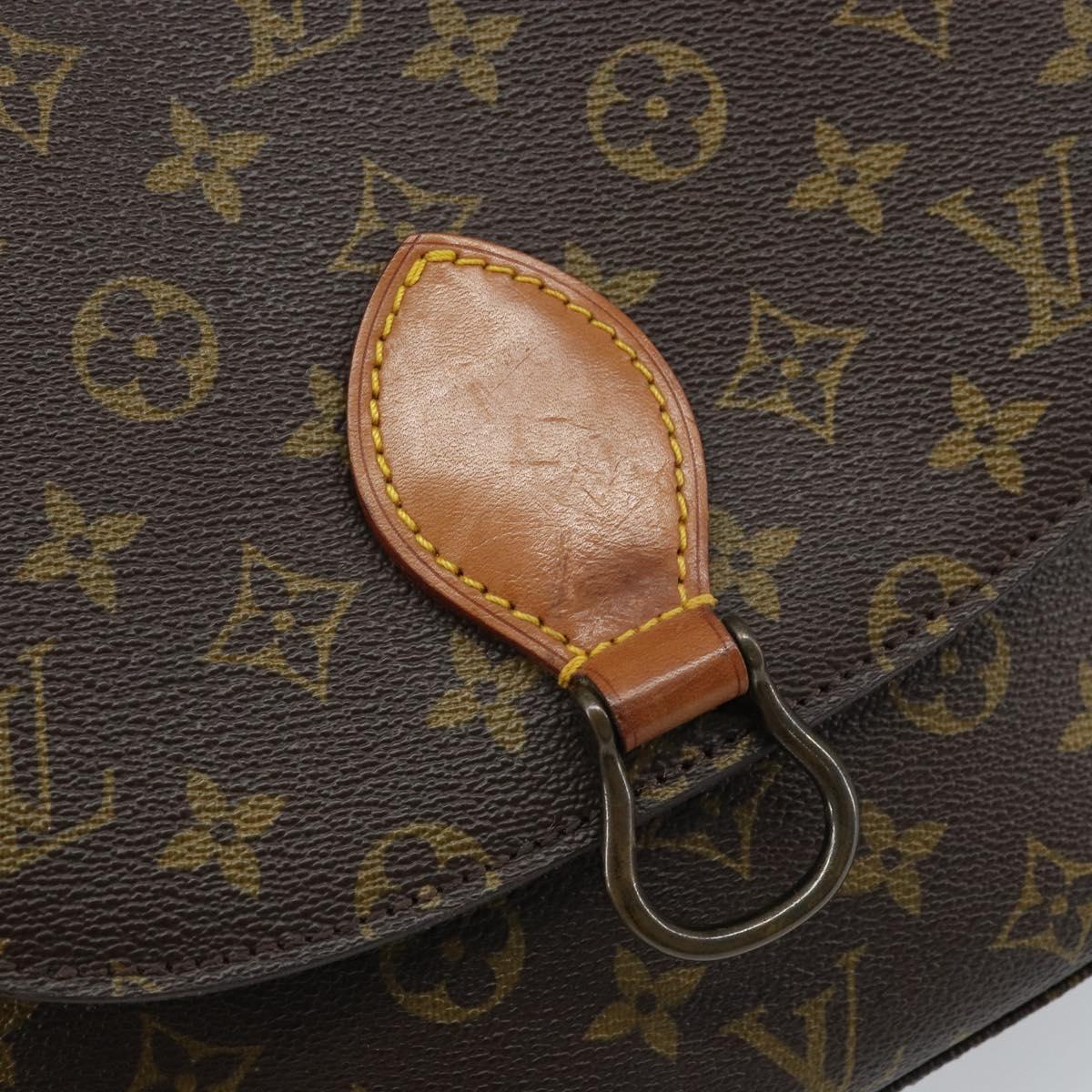LOUIS VUITTON Monogram Saint Cloud GM Shoulder Bag M51242 LV Auth 172392