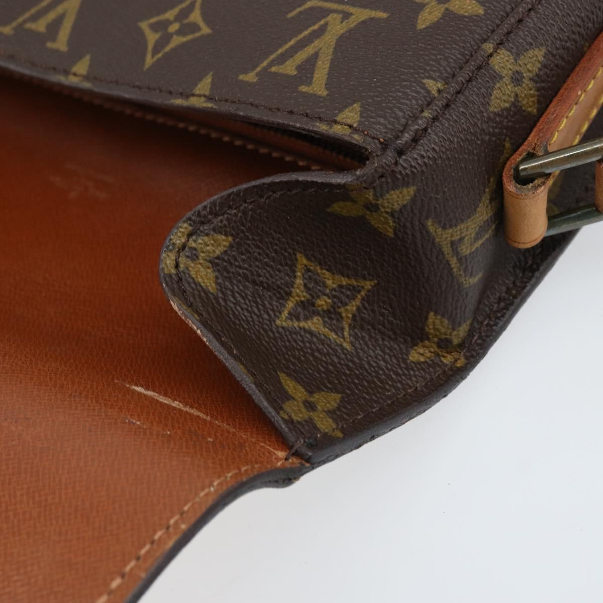 LOUIS VUITTON Monogram Saint Cloud GM Shoulder Bag M51242 LV Auth 172392