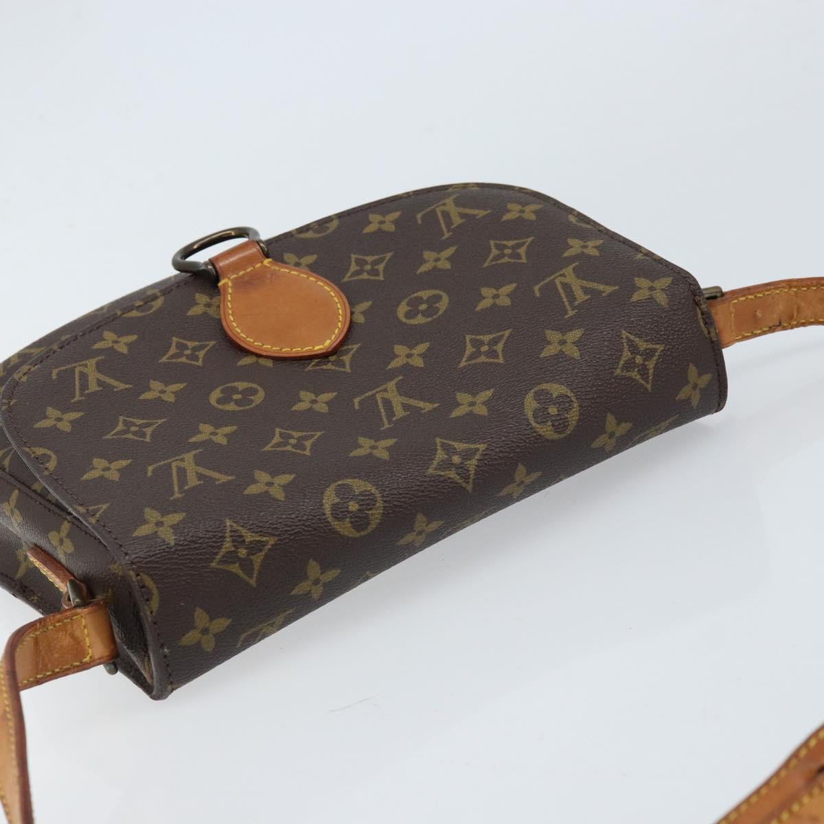 LOUIS VUITTON Monogram Saint Cloud GM Shoulder Bag M51242 LV Auth 172392