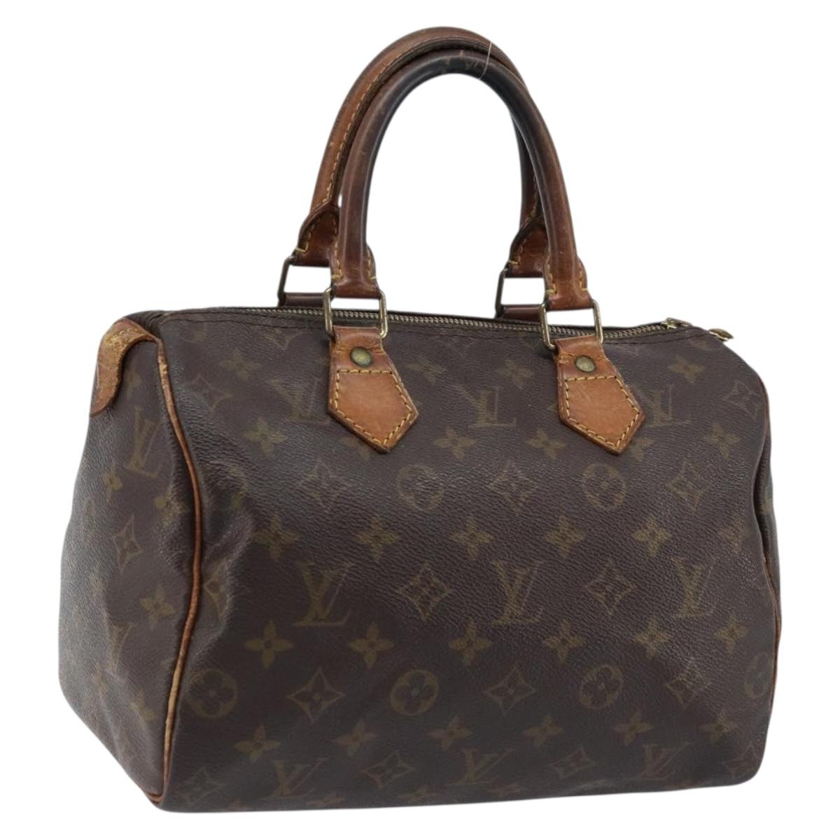 LOUIS VUITTON Monogram Speedy 30 Hand Bag M41526 LV Auth 172416