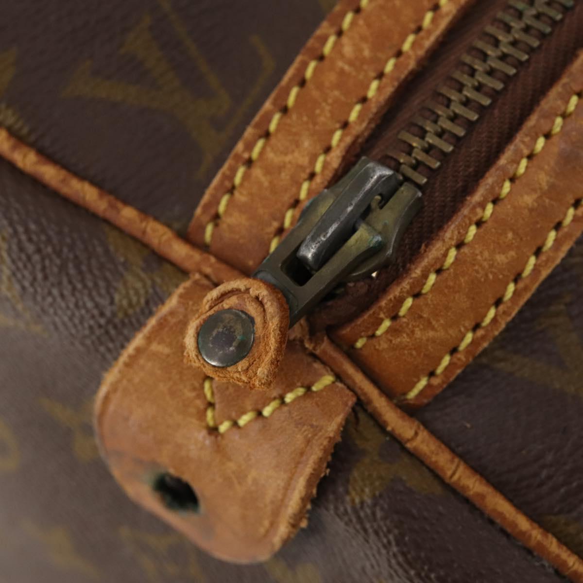LOUIS VUITTON Monogram Sac Souple 45 Boston Bag M41624 LV Auth 172429
