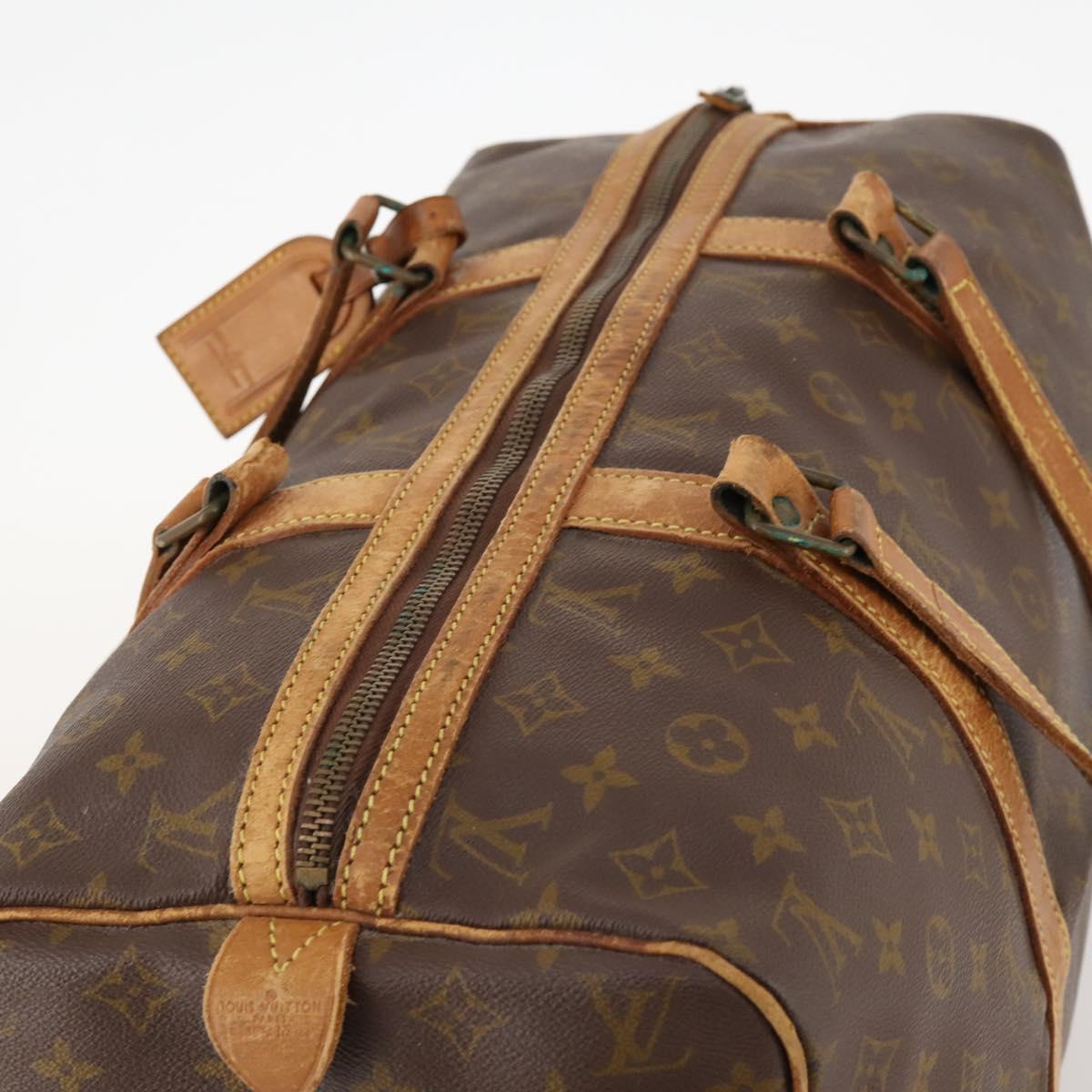 LOUIS VUITTON Monogram Sac Souple 45 Boston Bag M41624 LV Auth 172429
