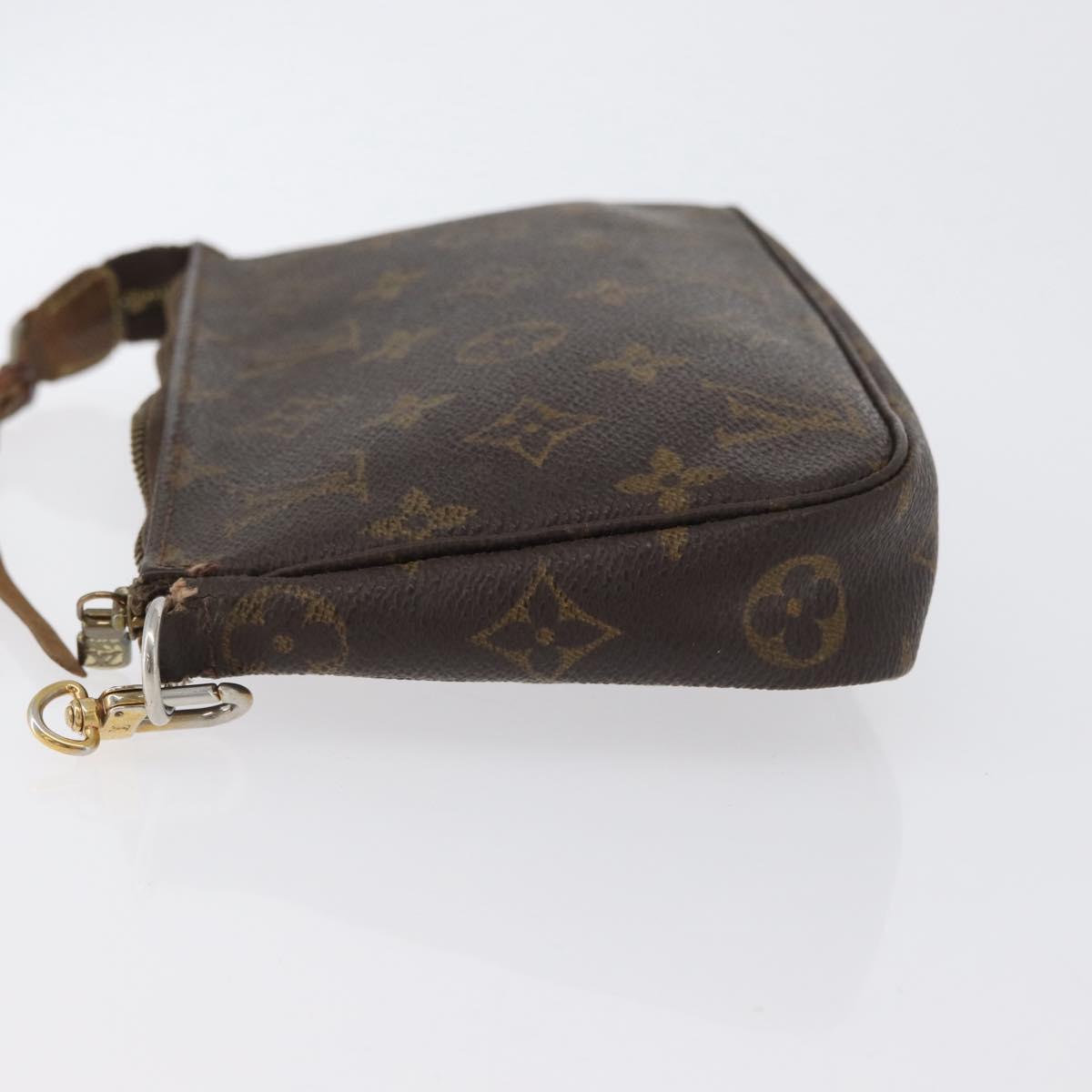LOUIS VUITTON Monogram Pochette Accessoires Pouch M51980 LV Auth 172431