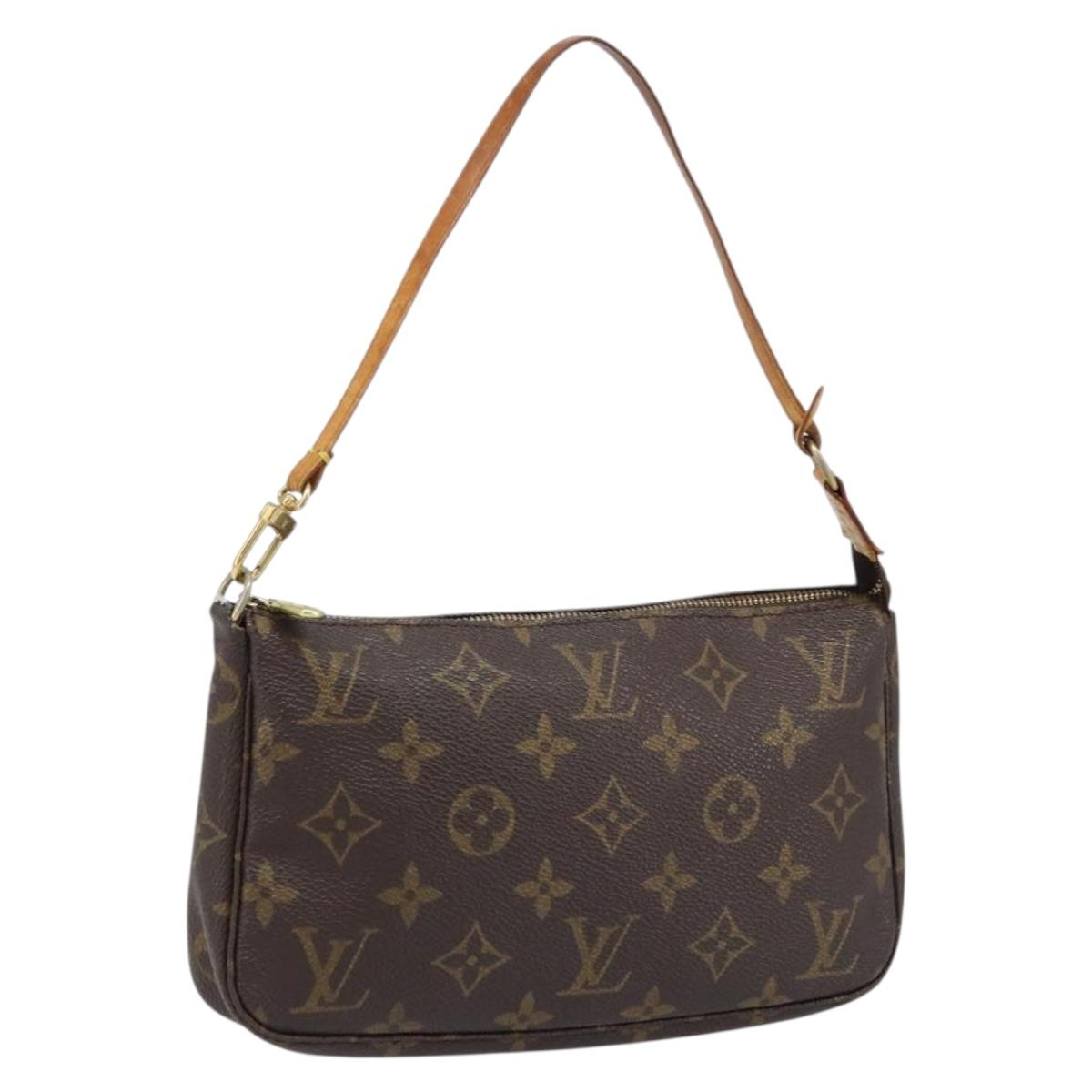 LOUIS VUITTON Monogram Pochette Accessoires Pouch M51980 LV Auth 172436A