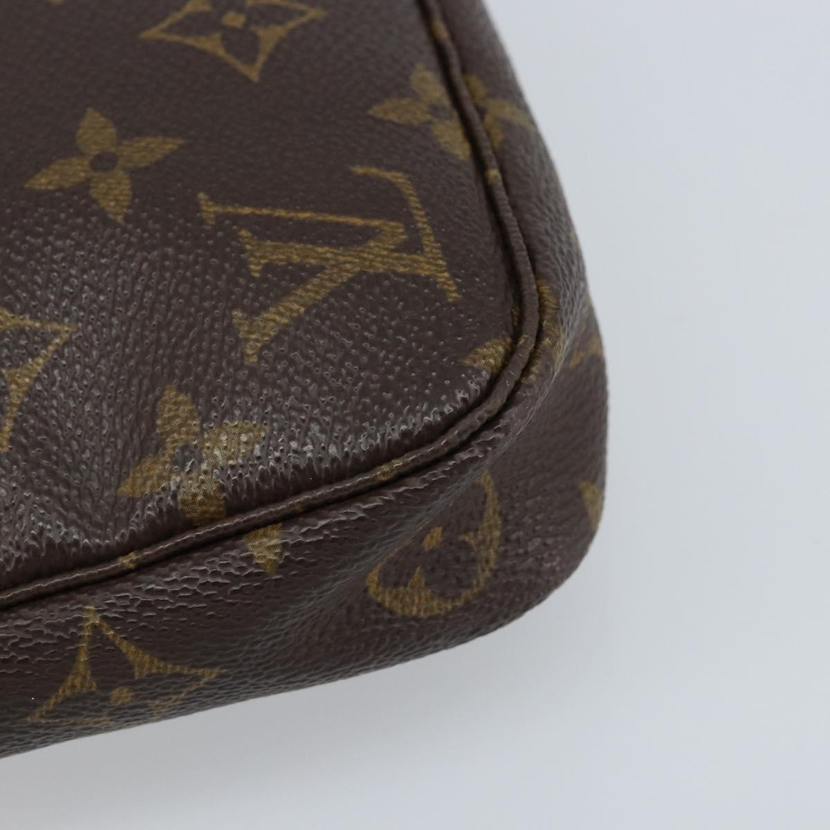 LOUIS VUITTON Monogram Pochette Accessoires Pouch M51980 LV Auth 172436A