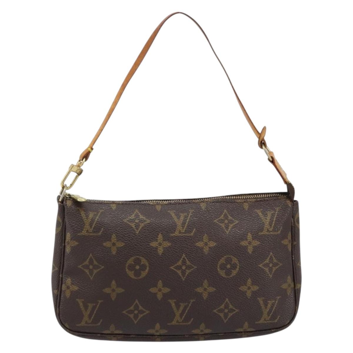 LOUIS VUITTON Monogram Pochette Accessoires Pouch M51980 LV Auth 172436A