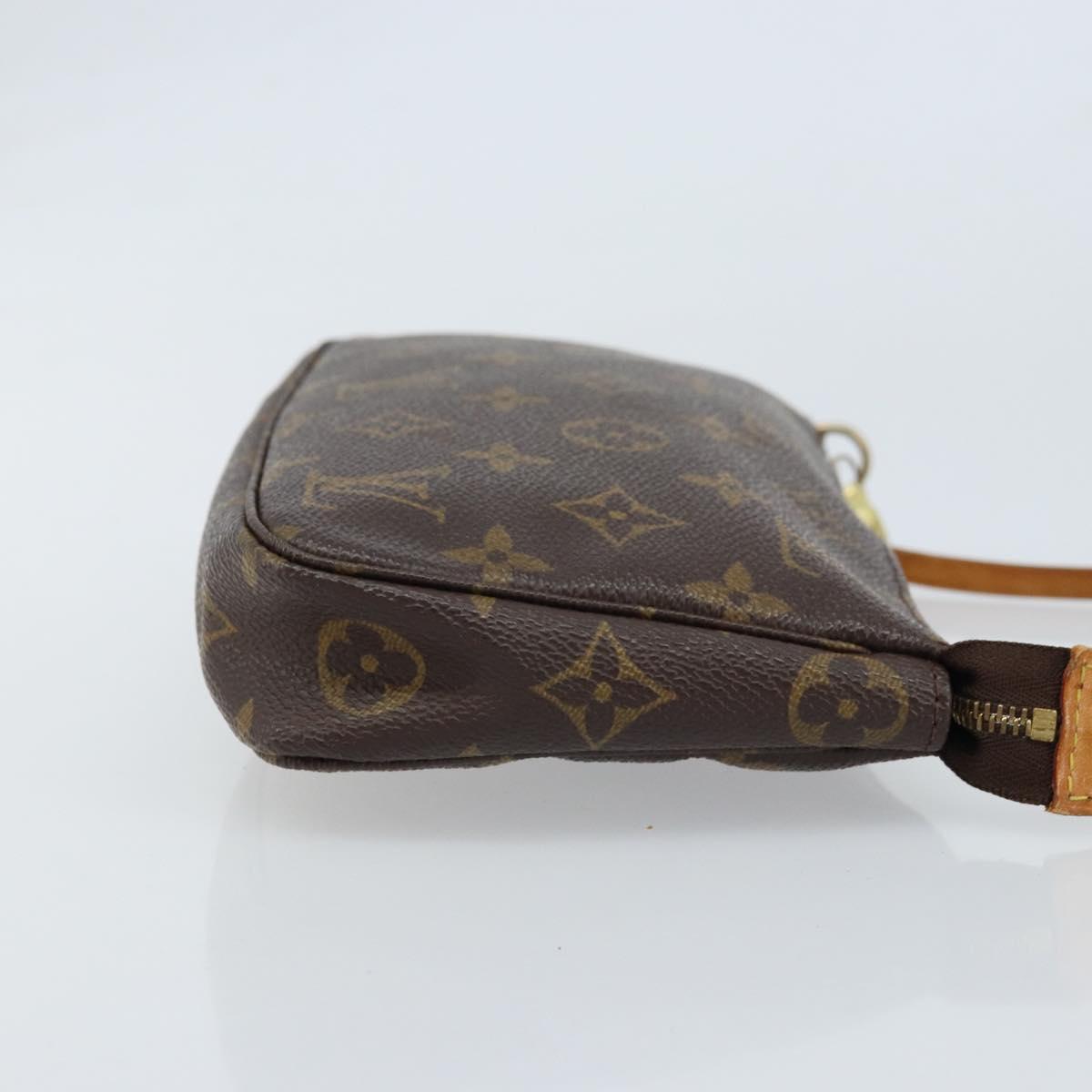 LOUIS VUITTON Monogram Pochette Accessoires Pouch M51980 LV Auth 172436A