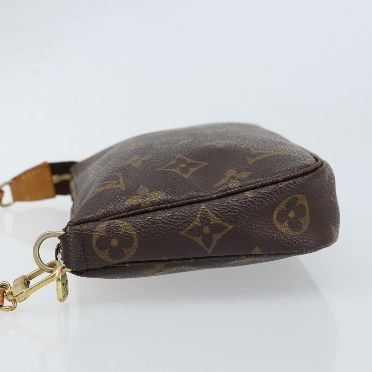LOUIS VUITTON Monogram Pochette Accessoires Pouch M51980 LV Auth 172436A