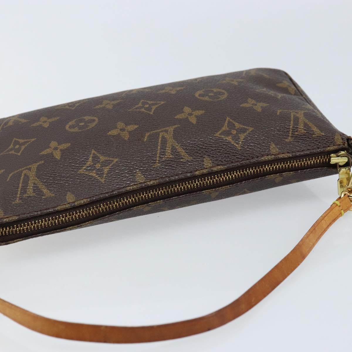 LOUIS VUITTON Monogram Pochette Accessoires Pouch M51980 LV Auth 172436A