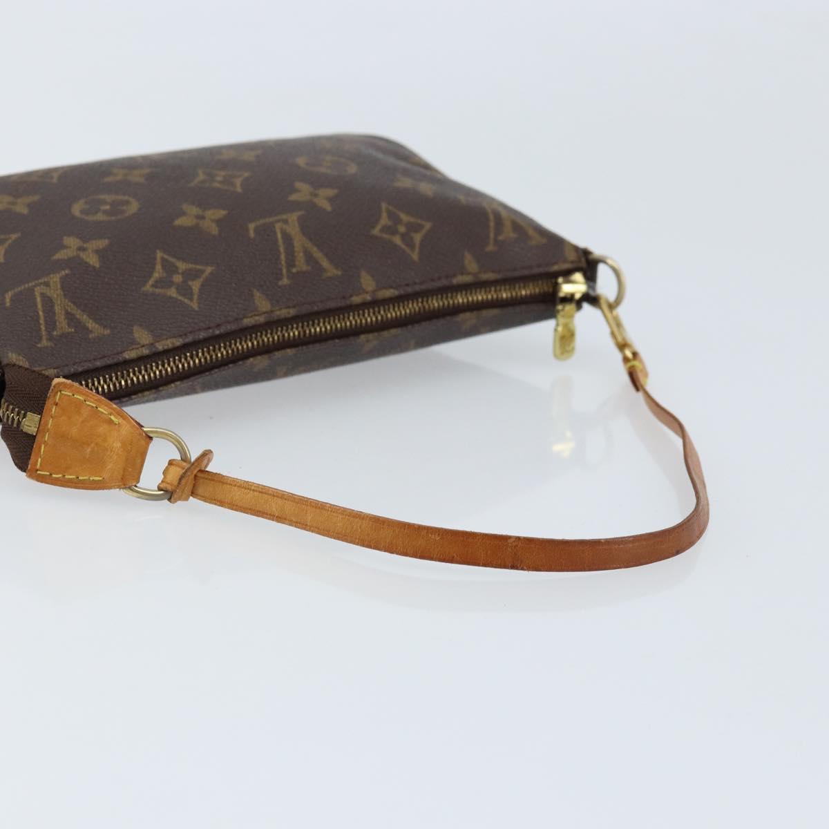 LOUIS VUITTON Monogram Pochette Accessoires Pouch M51980 LV Auth 172436A
