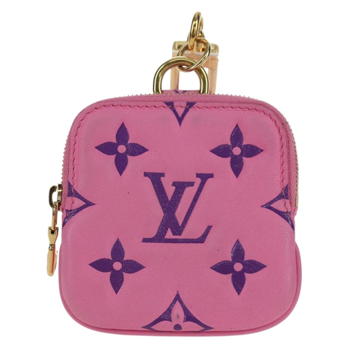 LOUIS VUITTON Monogram Lanyard Milty Pochette Coin Purse MP3072 LV Auth 172443M