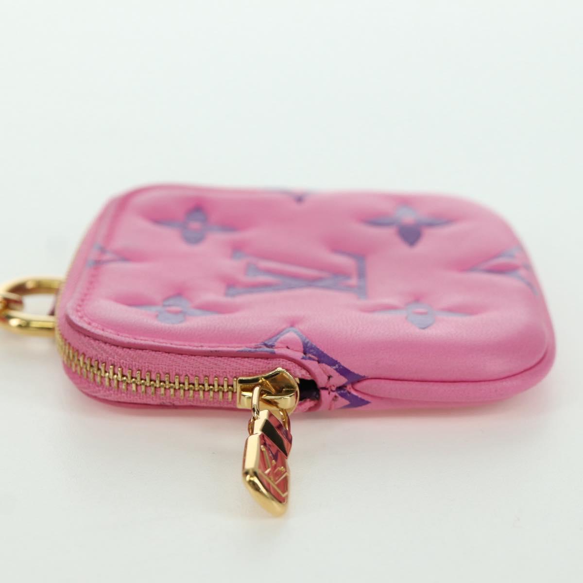 LOUIS VUITTON Monogram Lanyard Milty Pochette Coin Purse MP3072 LV Auth 172443M