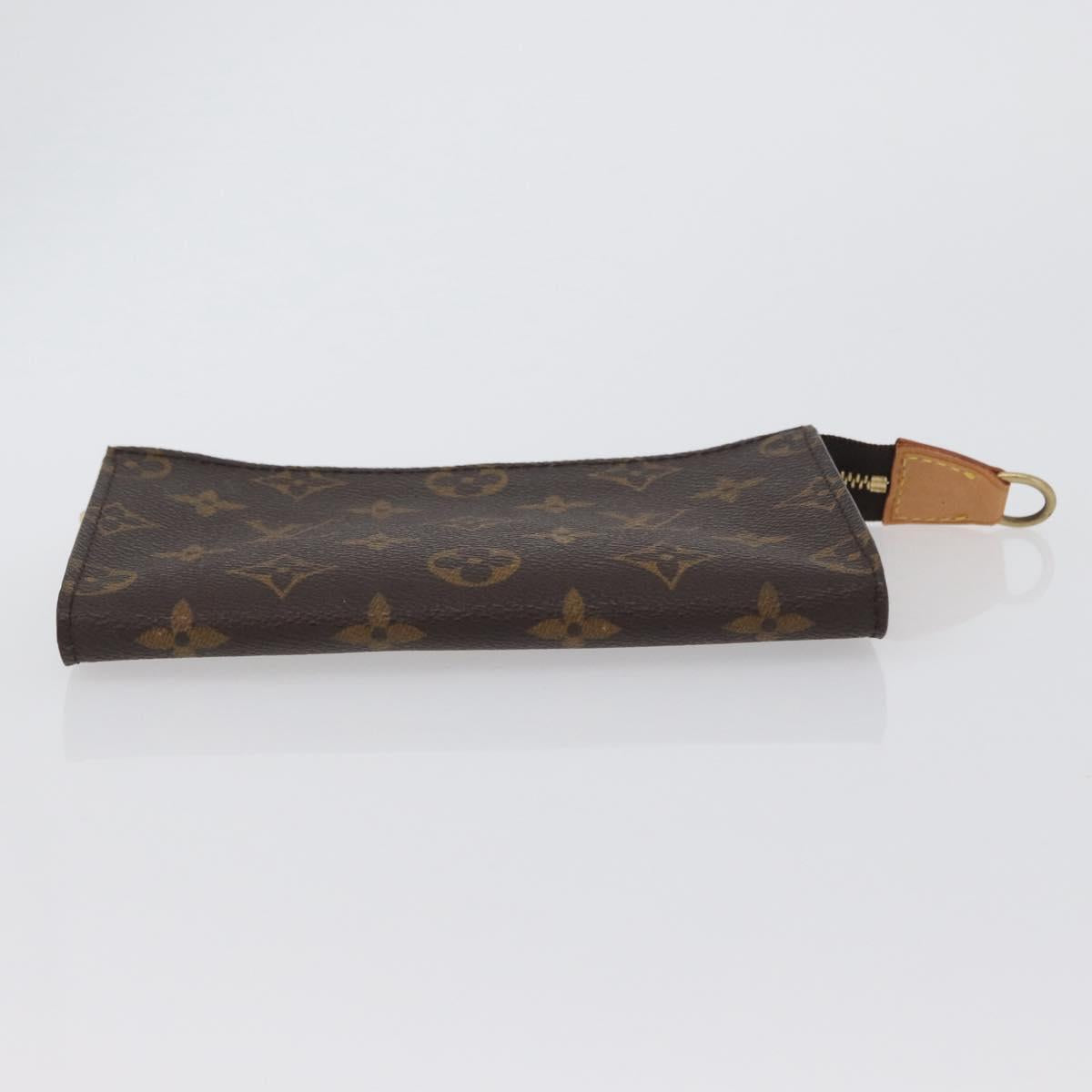 LOUIS VUITTON Monogram Bucket PM Accessory Pouch LV Auth 172466