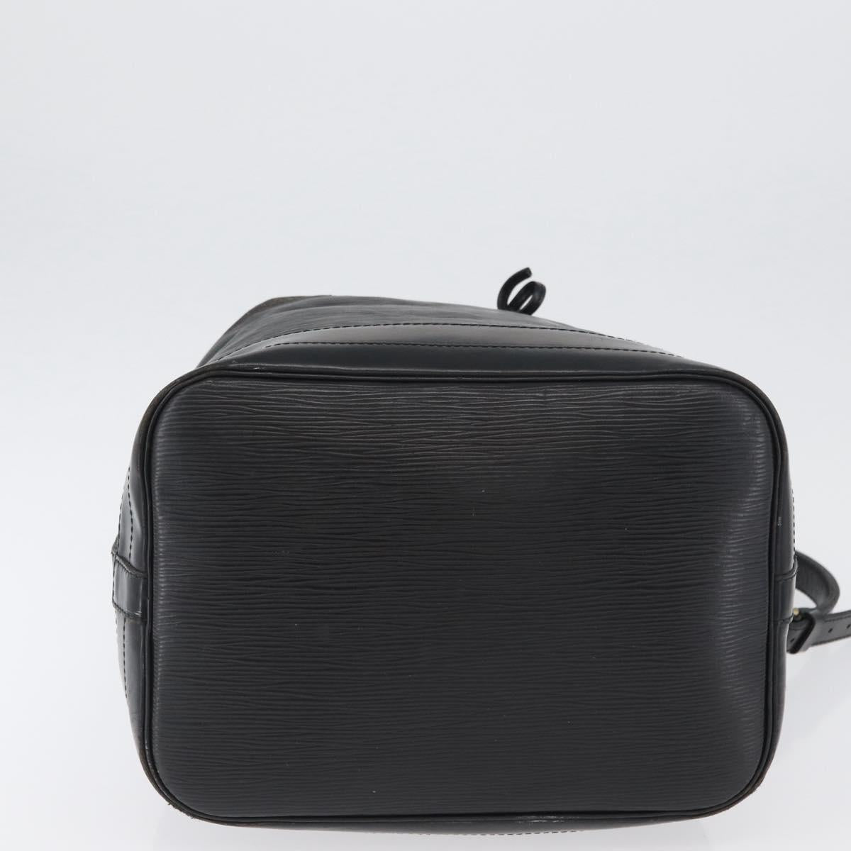 LOUIS VUITTON Epi Noe Shoulder Bag Black M44002 LV Auth 172470