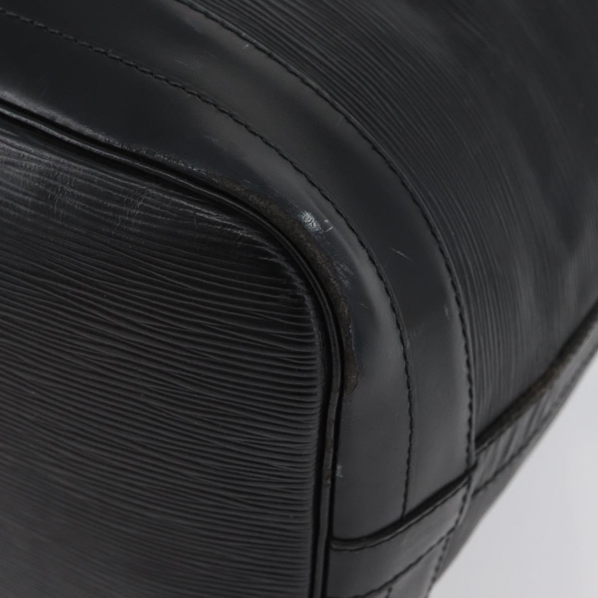 LOUIS VUITTON Epi Noe Shoulder Bag Black M44002 LV Auth 172470