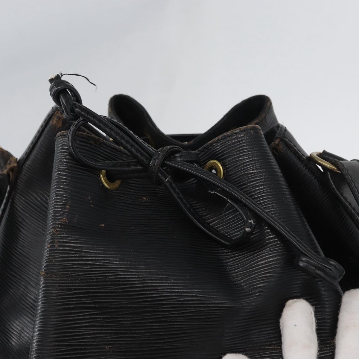 LOUIS VUITTON Epi Noe Shoulder Bag Black M44002 LV Auth 172470