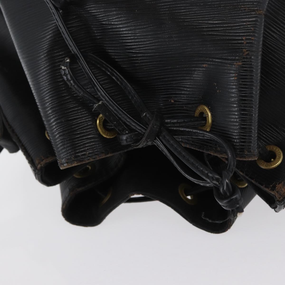 LOUIS VUITTON Epi Noe Shoulder Bag Black M44002 LV Auth 172470