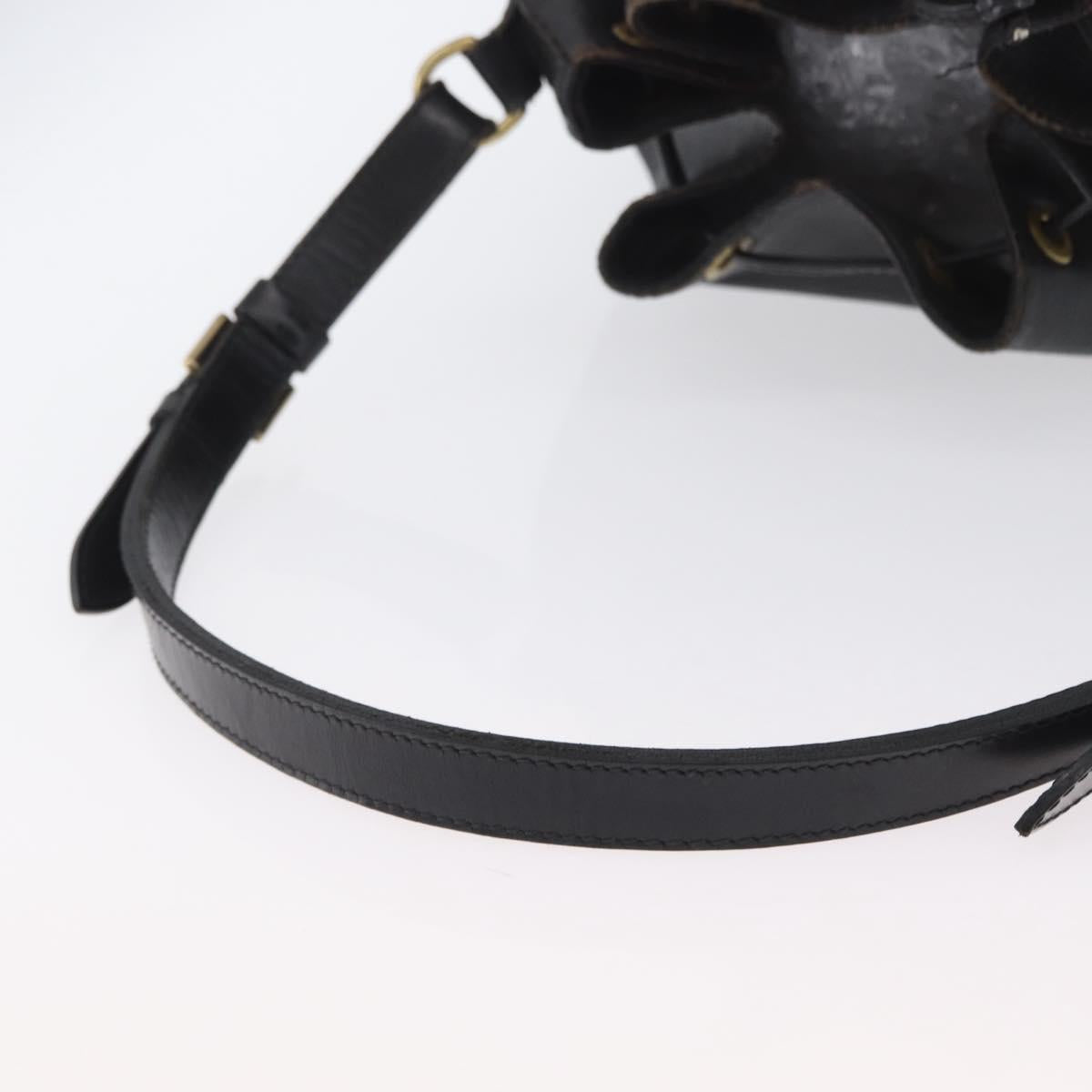 LOUIS VUITTON Epi Noe Shoulder Bag Black M44002 LV Auth 172470