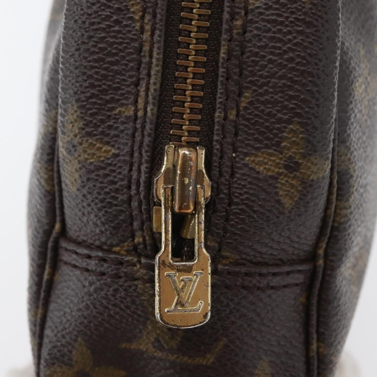LOUIS VUITTON Monogram Trousse Toilette 23 Clutch Bag M47524 LV Auth 172473