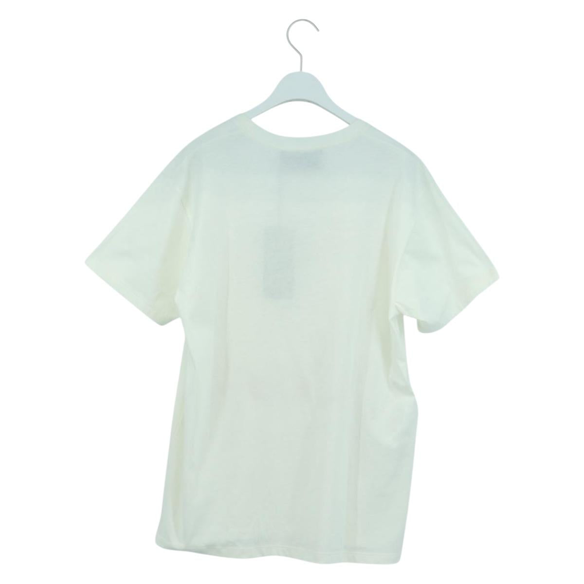 GUCCI Short Sleeved T Shirt Cotton White Auth 172489M