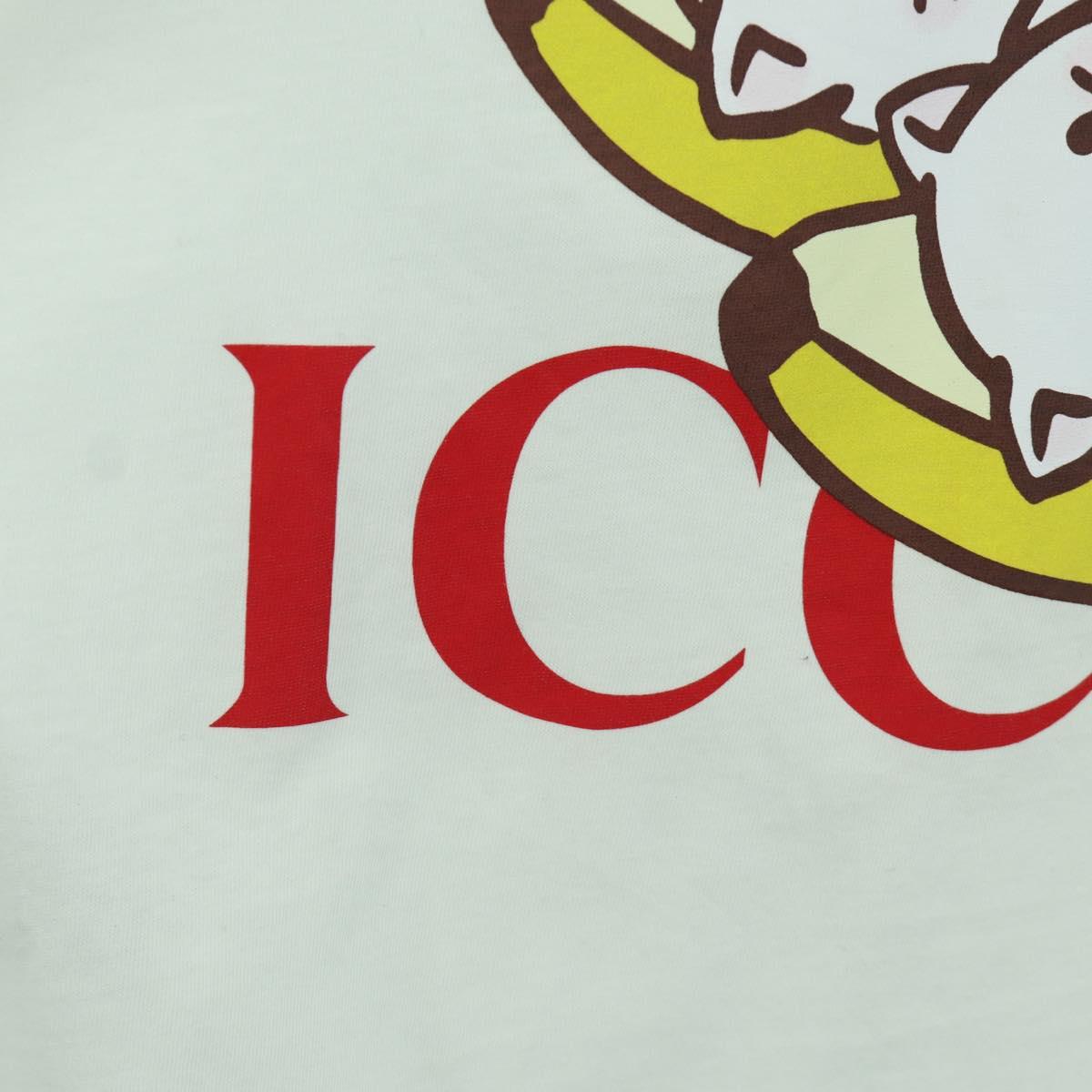 GUCCI Short Sleeved T Shirt Cotton White Auth 172489M