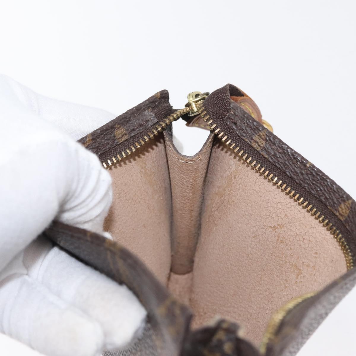 LOUIS VUITTON Monogram Bucket PM Accessory Pouch LV Auth 172490