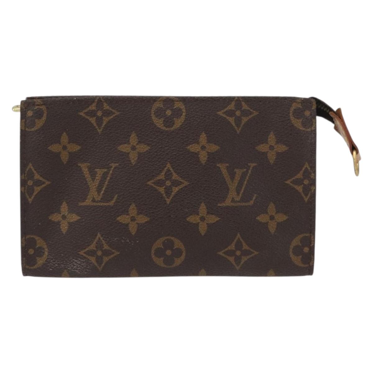 LOUIS VUITTON Monogram Bucket PM Accessory Pouch LV Auth 172490
