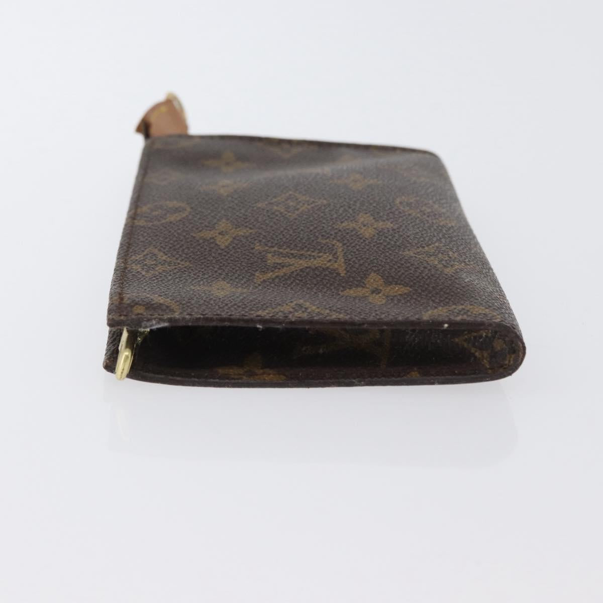 LOUIS VUITTON Monogram Bucket PM Accessory Pouch LV Auth 172490