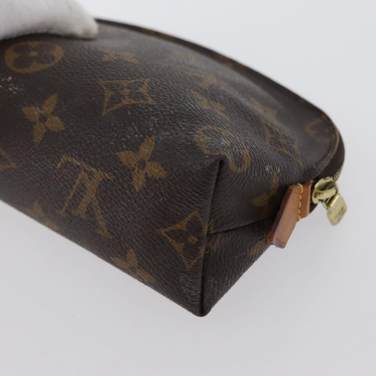 LOUIS VUITTON Monogram Pochette Cosmetic PM Pouch M43998 LV Auth 172493