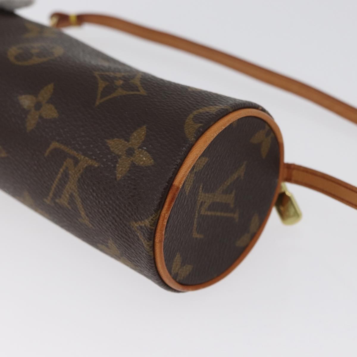 LOUIS VUITTON Monogram Papillon Pouch LV Auth 172495